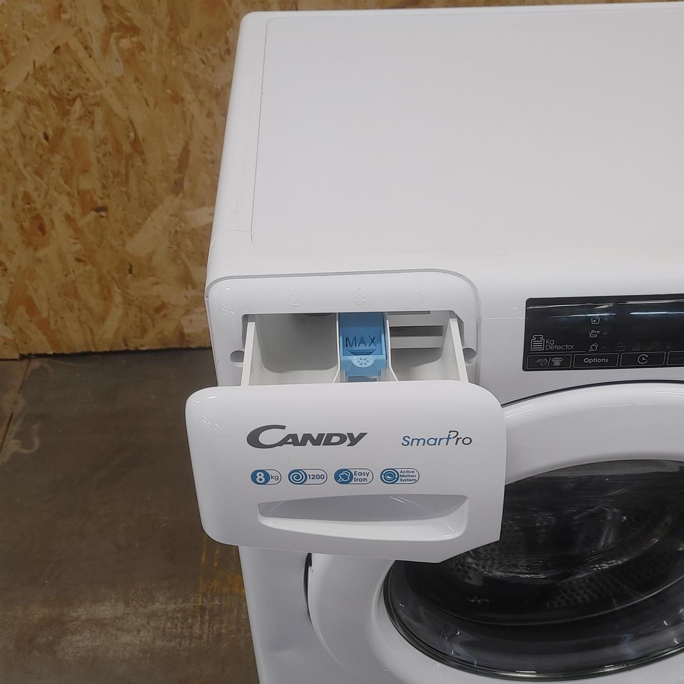 Lavatrice Candy Smart Pro CSO 1285TW4/1-S Vapore, Wi-Fi 8 Kg