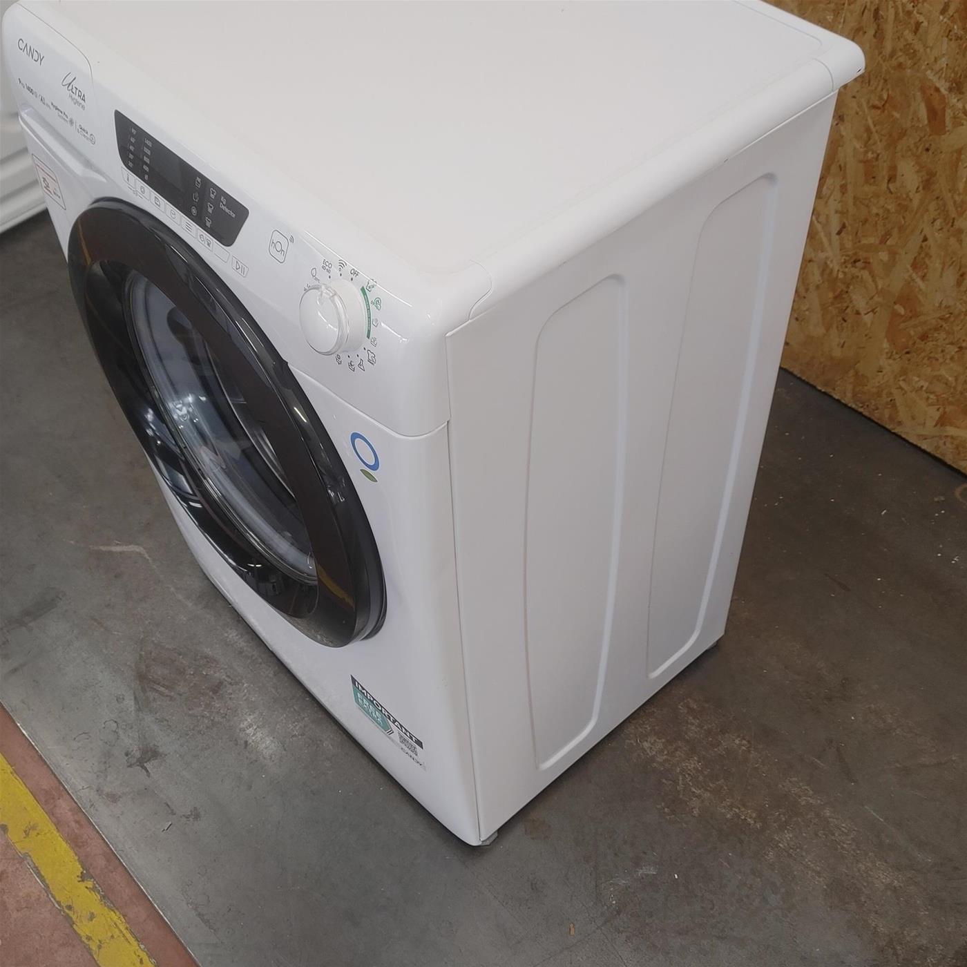 Lavatrice Candy Ultra HES 494TWMB10-S Classe A Inverter Wi-Fi 9 Kg