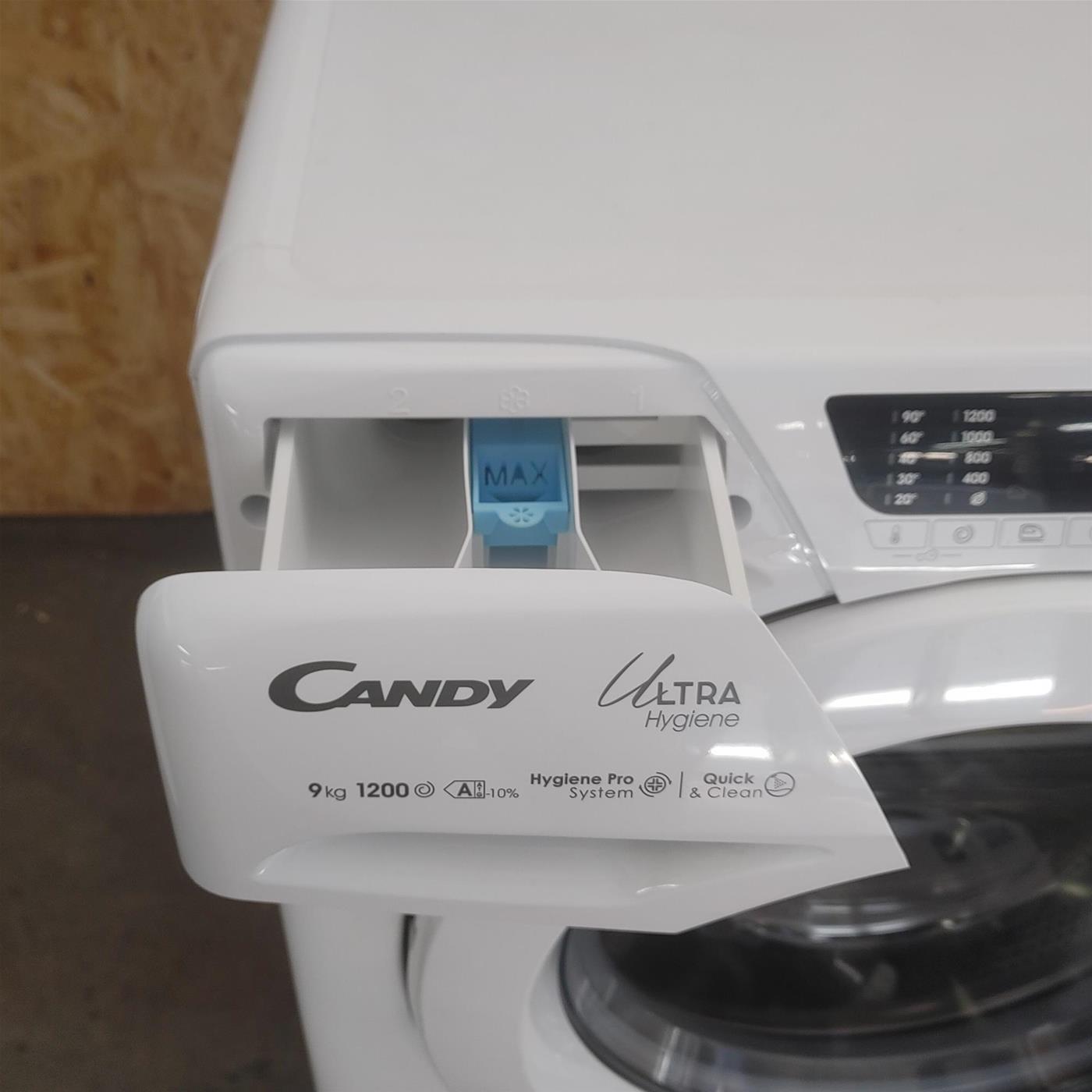 Lavatrice Candy Ultra Hygiene HE 1294TWM6/1-S Classe A 9 Kg