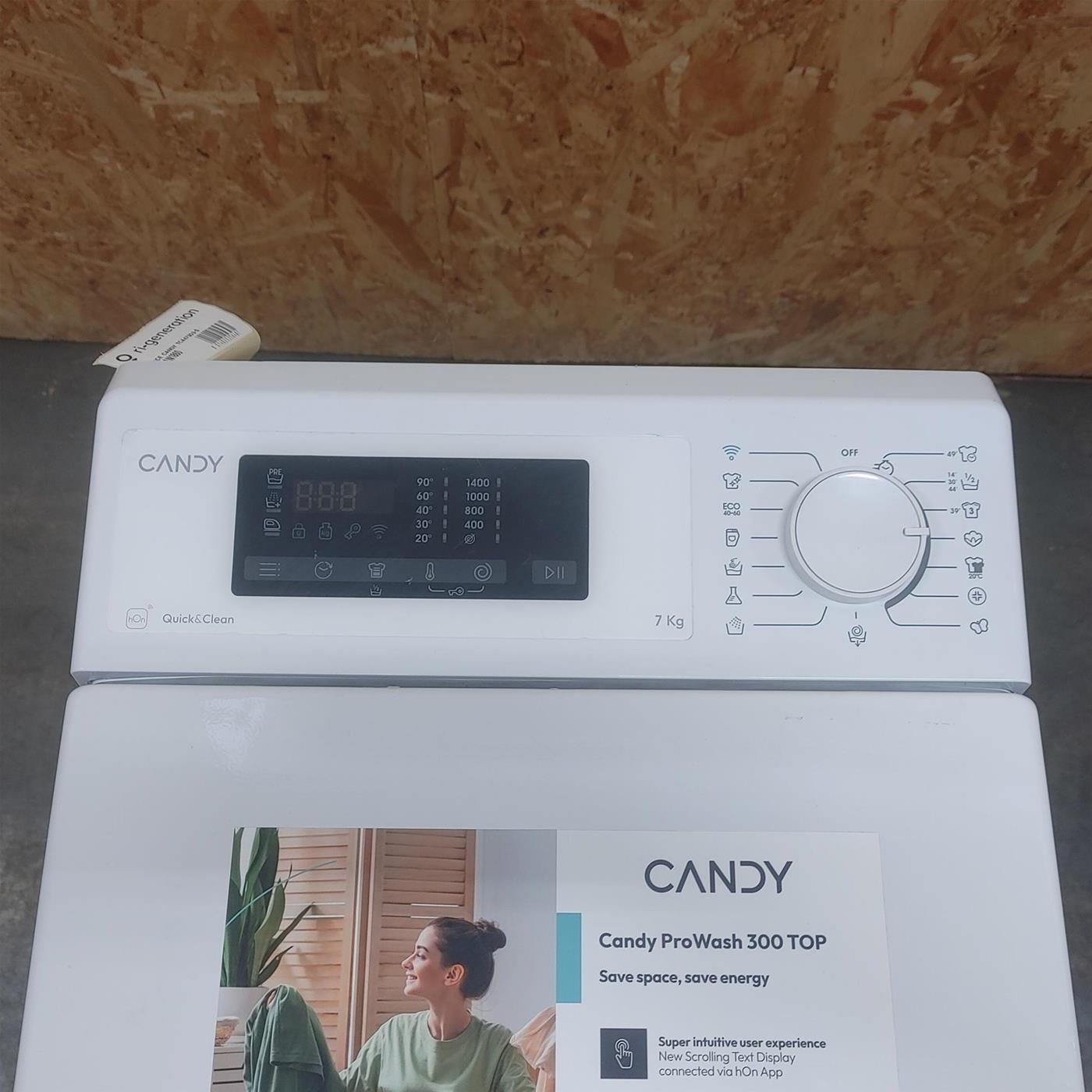 Lavatrice Candy ProWash 300 TCA473D3-S Wi-Fi 7 Kg