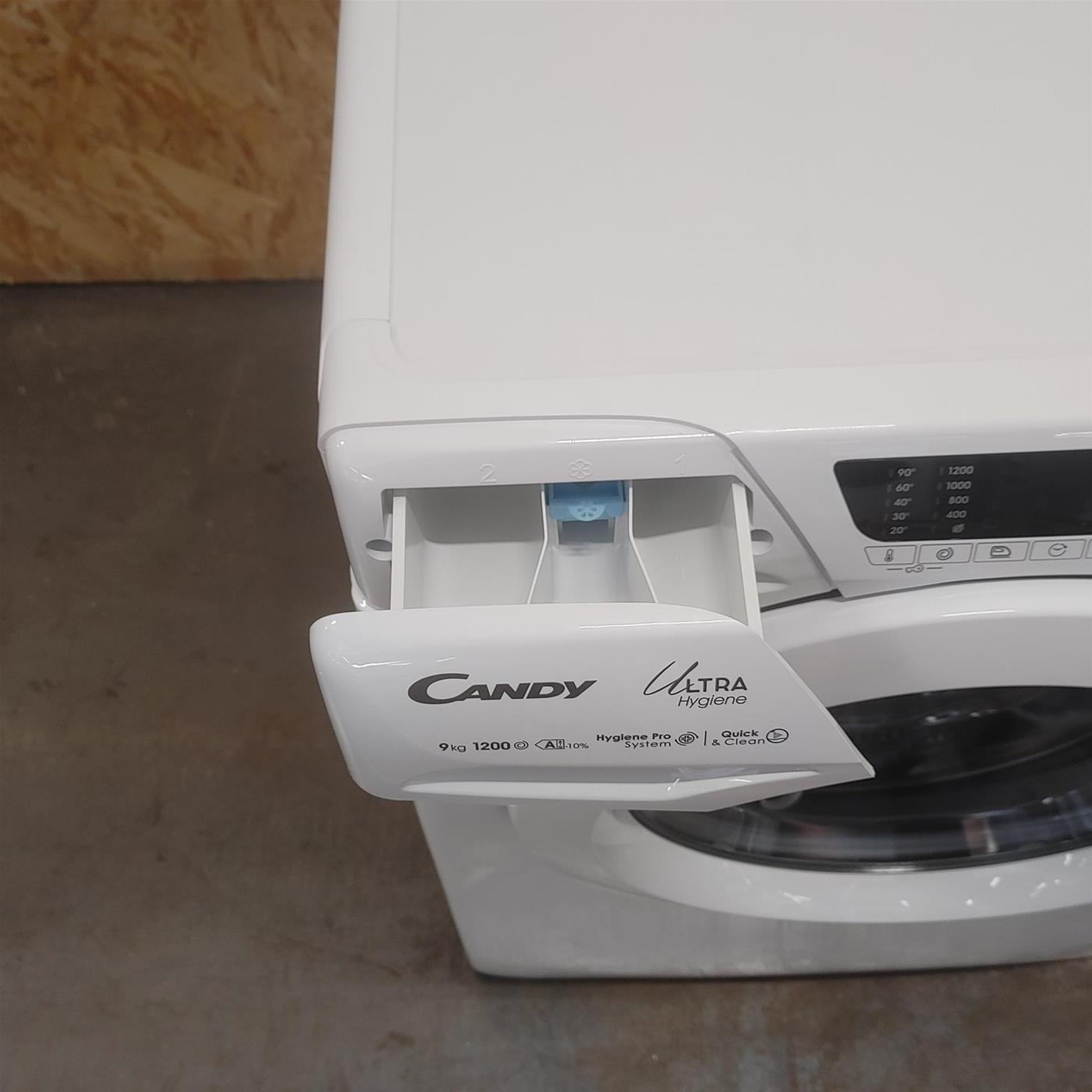 Lavatrice Candy Ultra Hygiene HE 1294TWM6/1-S Inverter Classe A 9 Kg