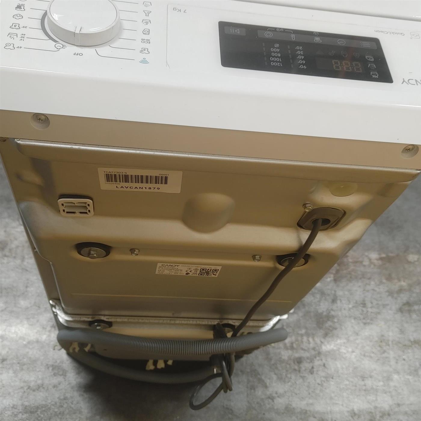 Lavatrice Candy TCA273D3-S 7 Kg