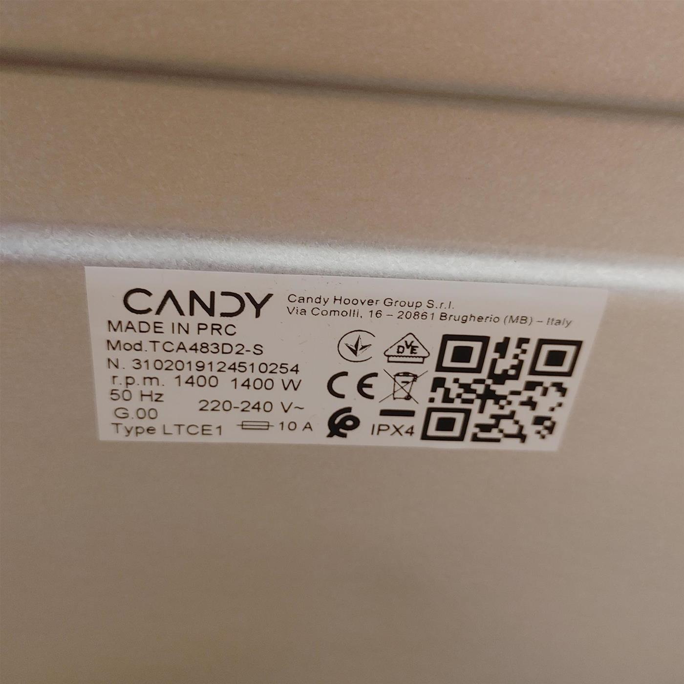 Lavatrice Candy ProWash 300 TCA483D2-S Wi-Fi 8 Kg