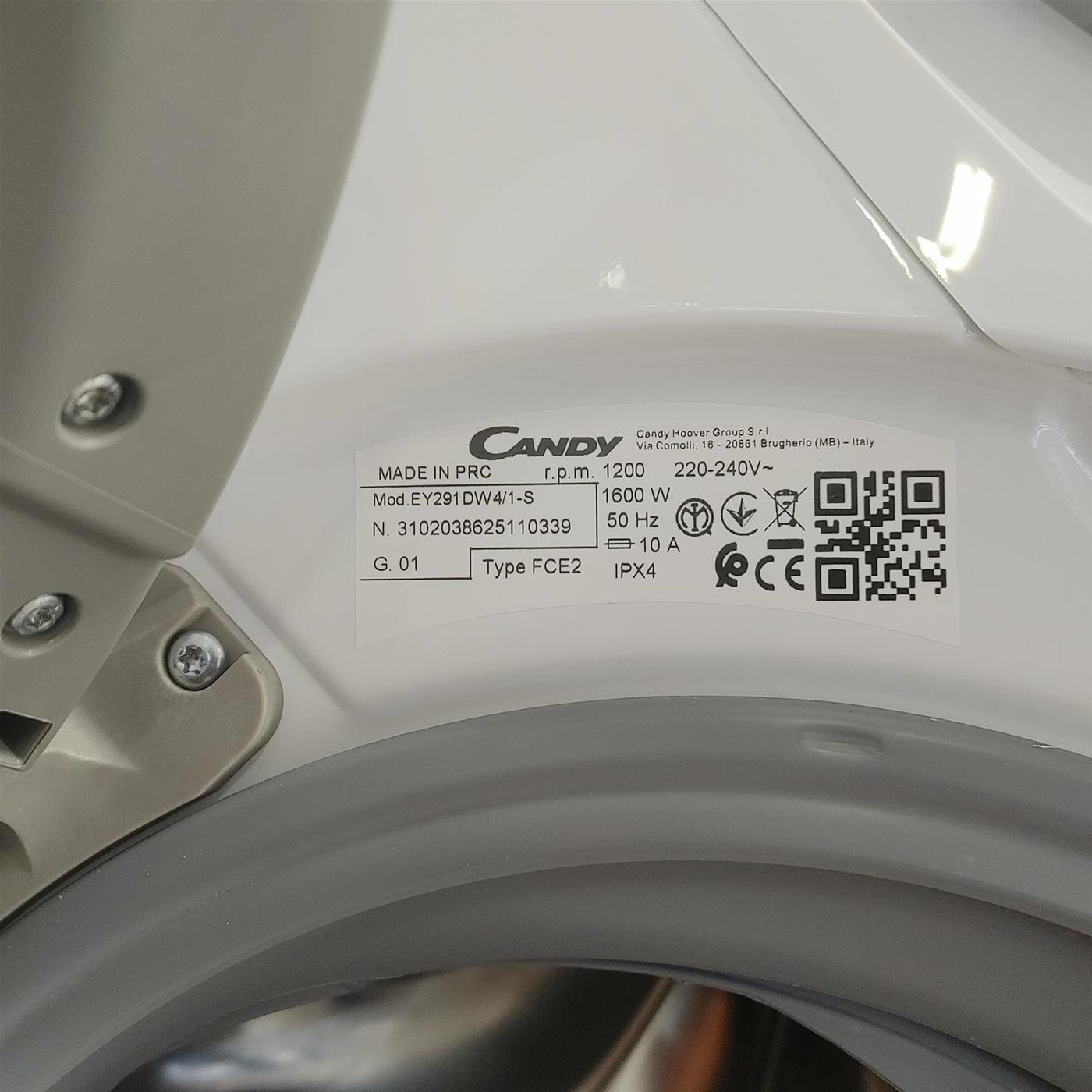 Lavatrice Candy EY291DW4/1-S 9 Kg