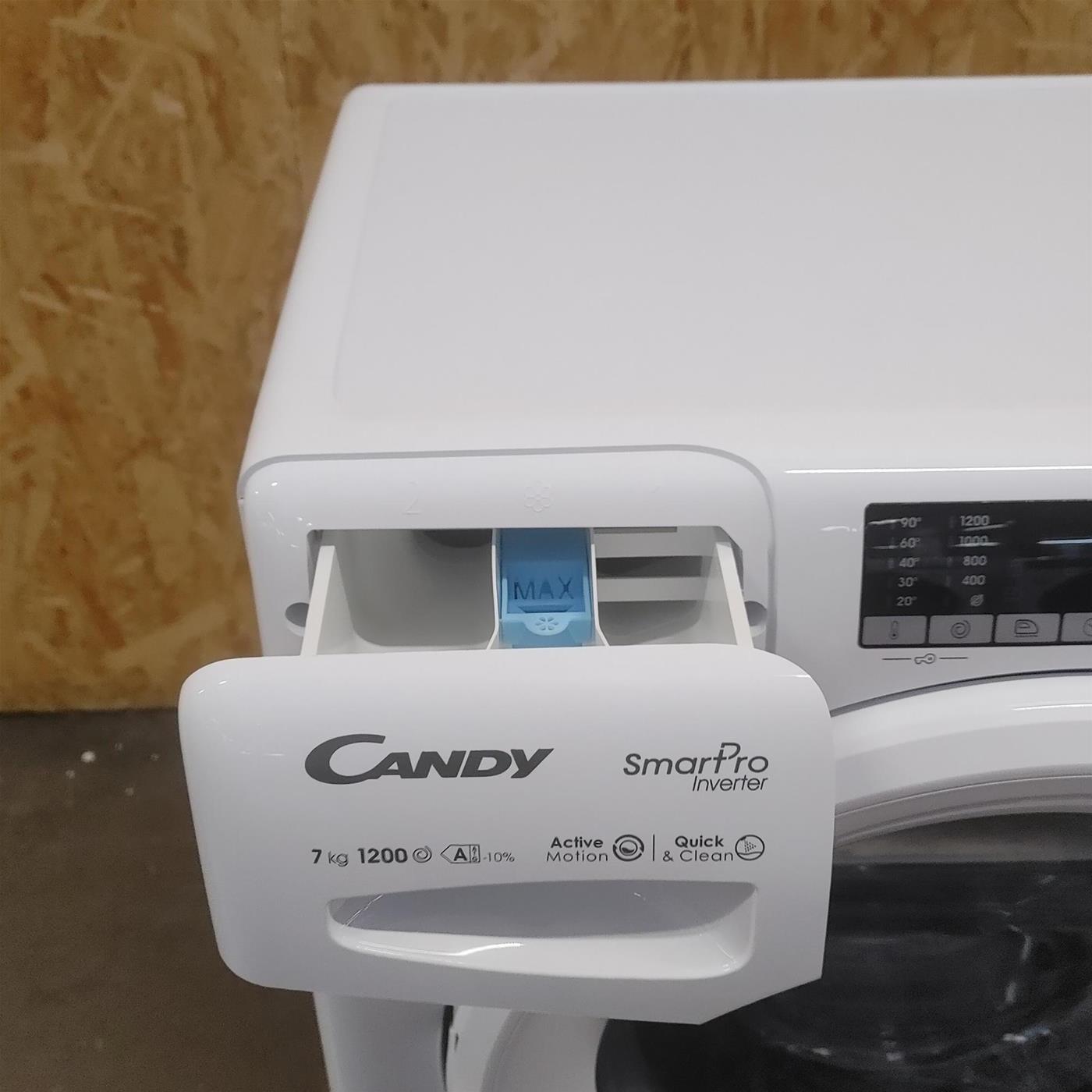Lavatrice slim Candy Smart Pro Inverter CO4 274TWM6/1-S Classe A 7 Kg