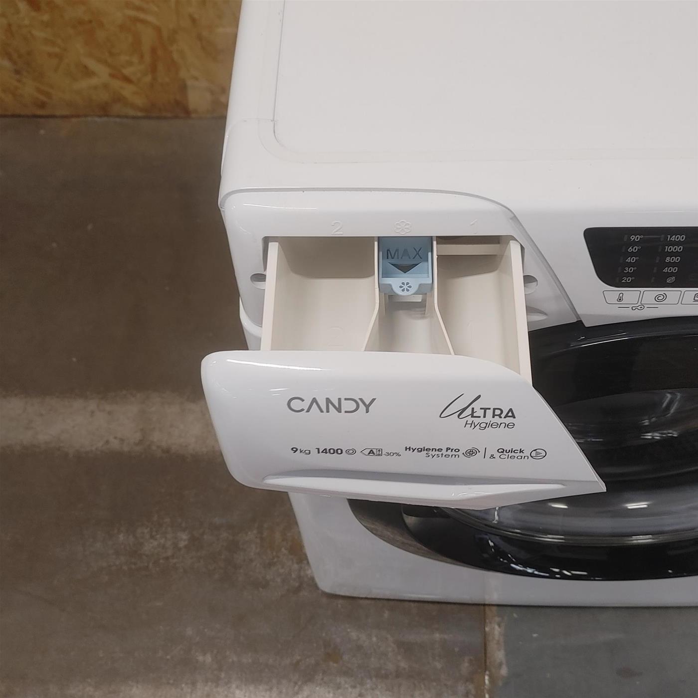 Lavatrice Candy Ultra HES 494TWMB10-S Inverter Wi-Fi Classe A 9 Kg