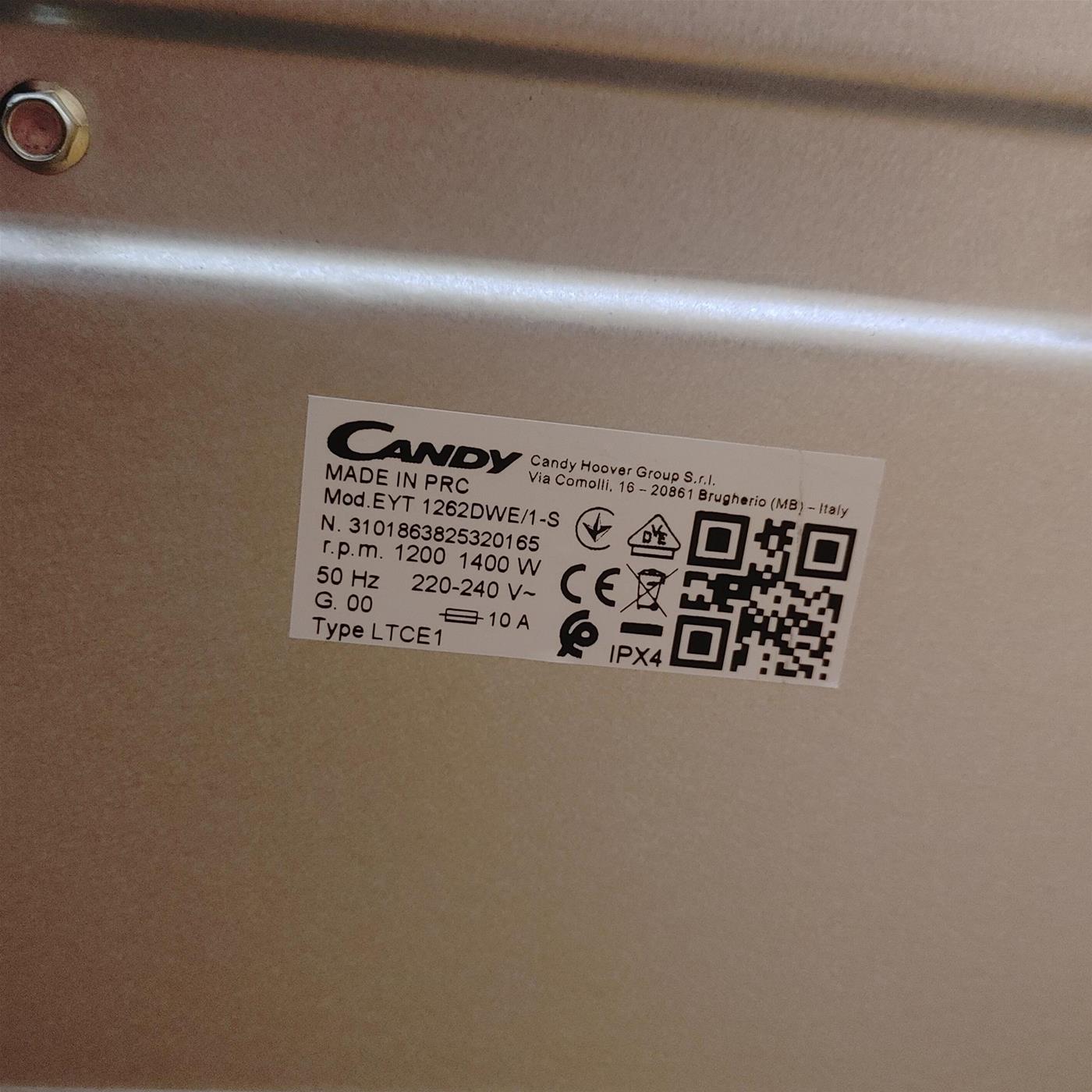 Lavatrice Candy Easy EYT 1262DWE/1-S Wi-Fi 6 Kg