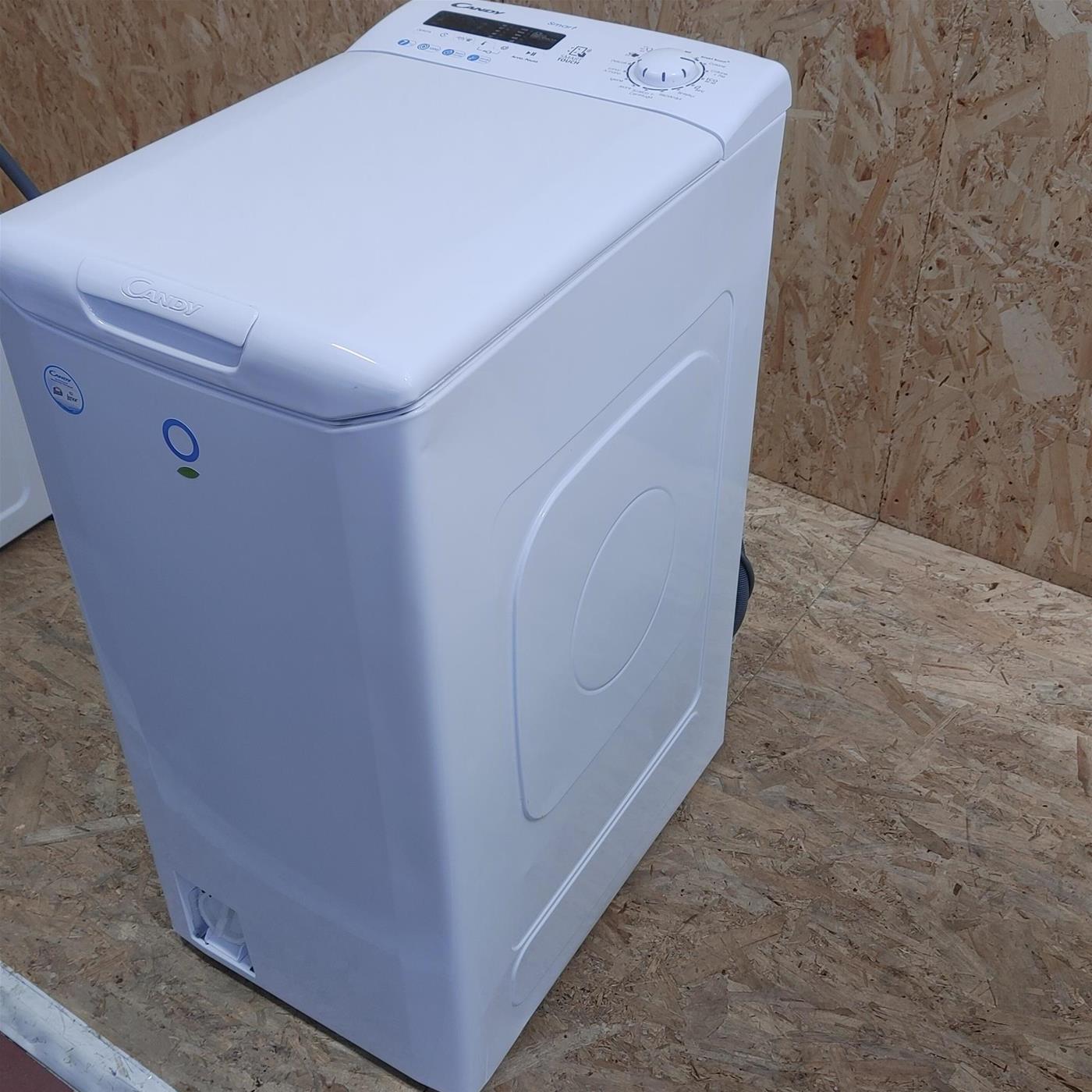 Candy Smart CSTG 272DE/1-11 lavatrice Caricamento dall'alto 7 kg 1200 Giri/min F Bianco