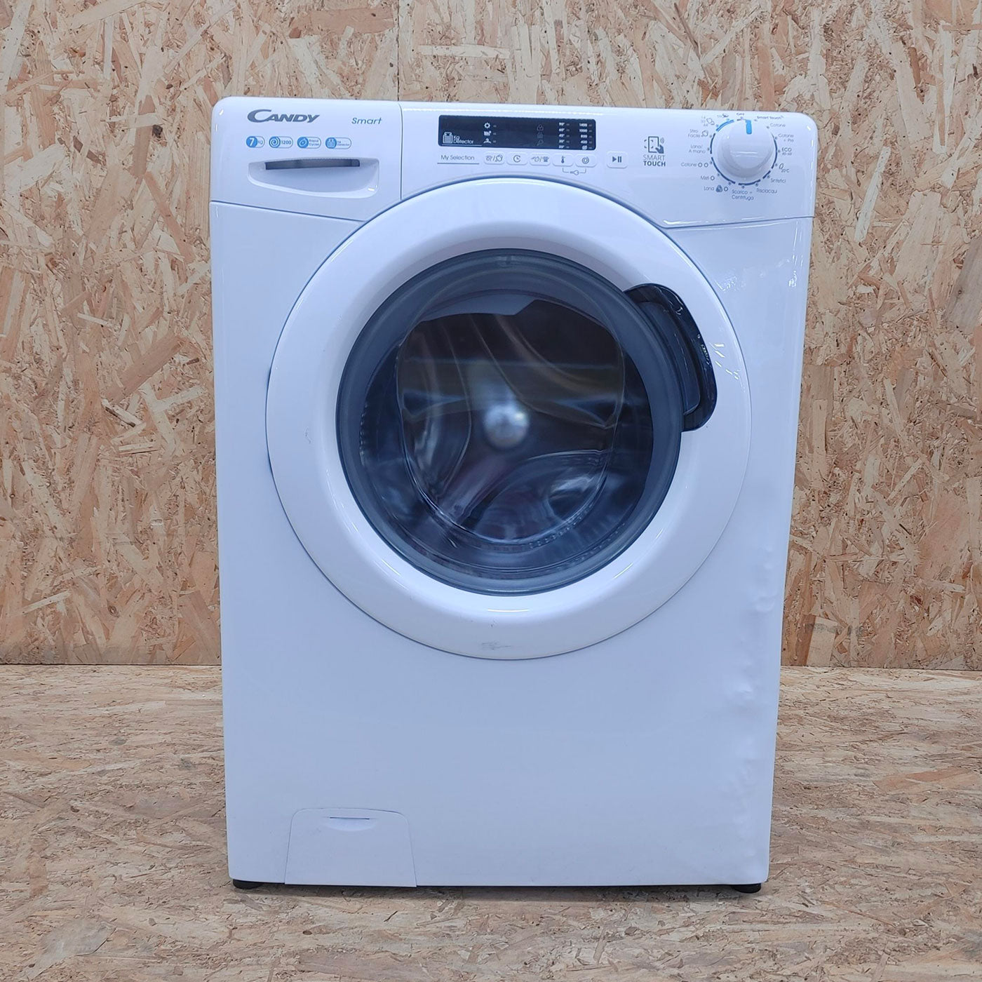 Candy CS 1272D3-S lavatrice Caricamento frontale 7 kg 1200 Giri/min Bianco
