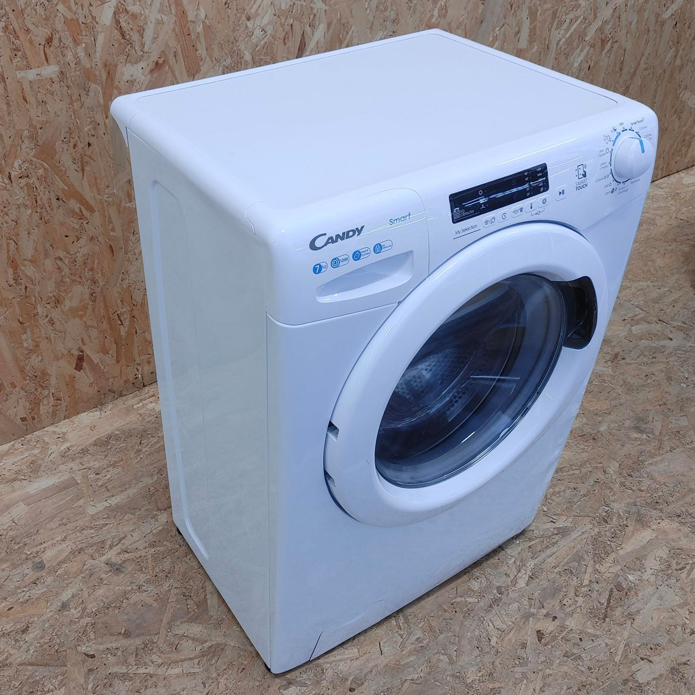 Candy CS 1272D3-S lavatrice Caricamento frontale 7 kg 1200 Giri/min Bianco