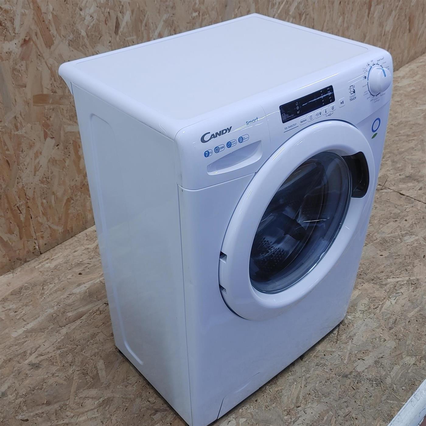 Candy Smart CS 1272D3/1-01 lavatrice Caricamento frontale 7 kg 1200 Giri/min Bianco