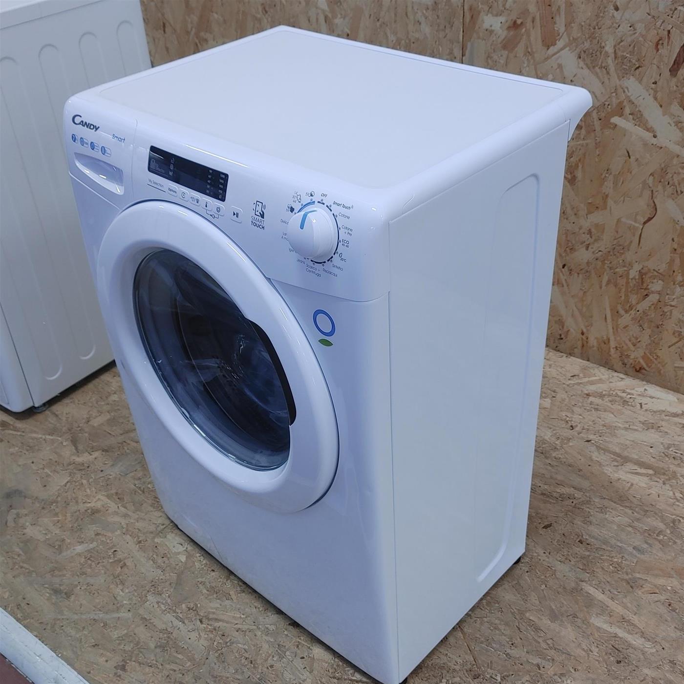 Candy Smart CS 1272D3/1-01 lavatrice Caricamento frontale 7 kg 1200 Giri/min Bianco