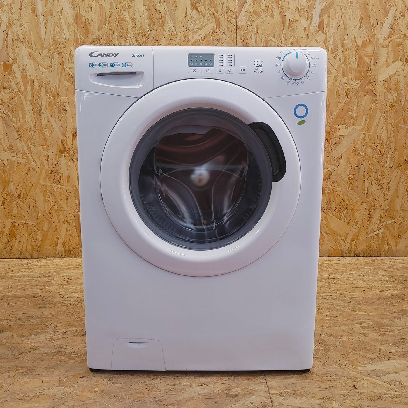 Candy Smart CS4 1061DE/1-S lavatrice Caricamento frontale 6 kg 1000 Giri/min D Bianco