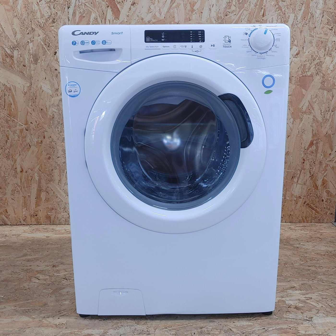Candy Smart CS 1272D3/1-01 lavatrice Caricamento frontale 7 kg 1200 Giri/min Bianco