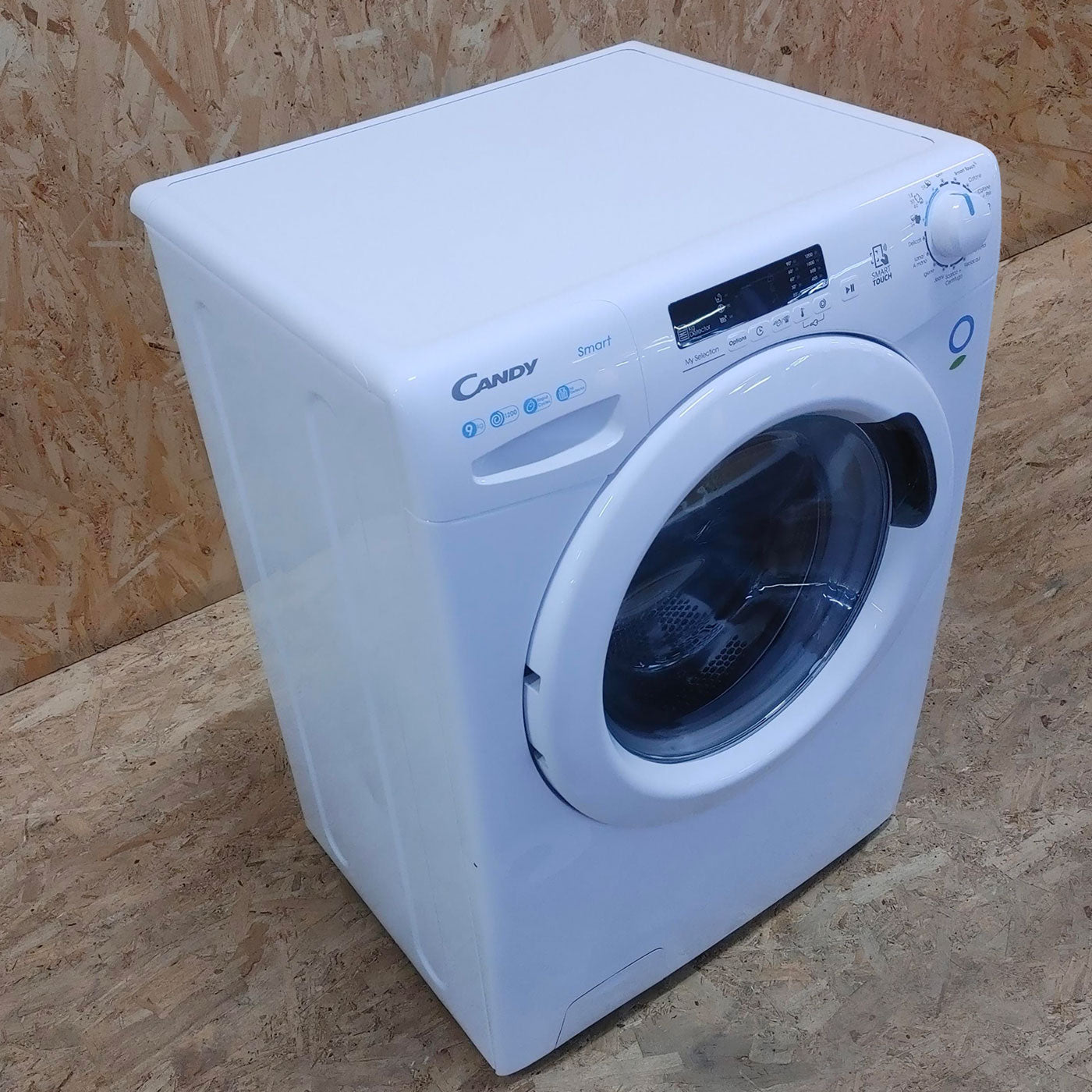 Candy Smart CS1292DE-11 lavatrice Caricamento frontale 9 kg 1200 Giri/min D Bianco
