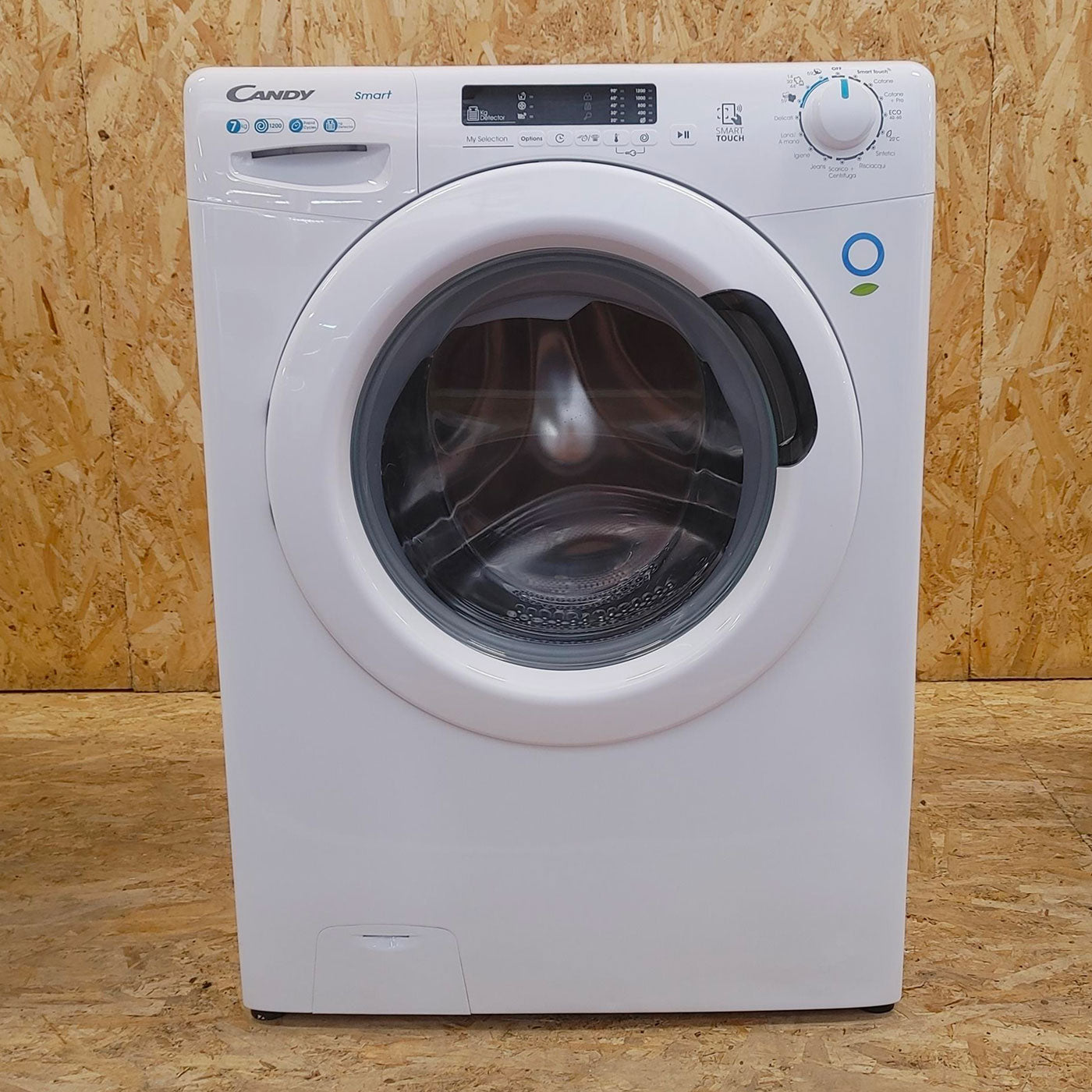 Candy Smart CS 1272D3/1-01 lavatrice Caricamento frontale 7 kg 1200 Giri/min Bianco
