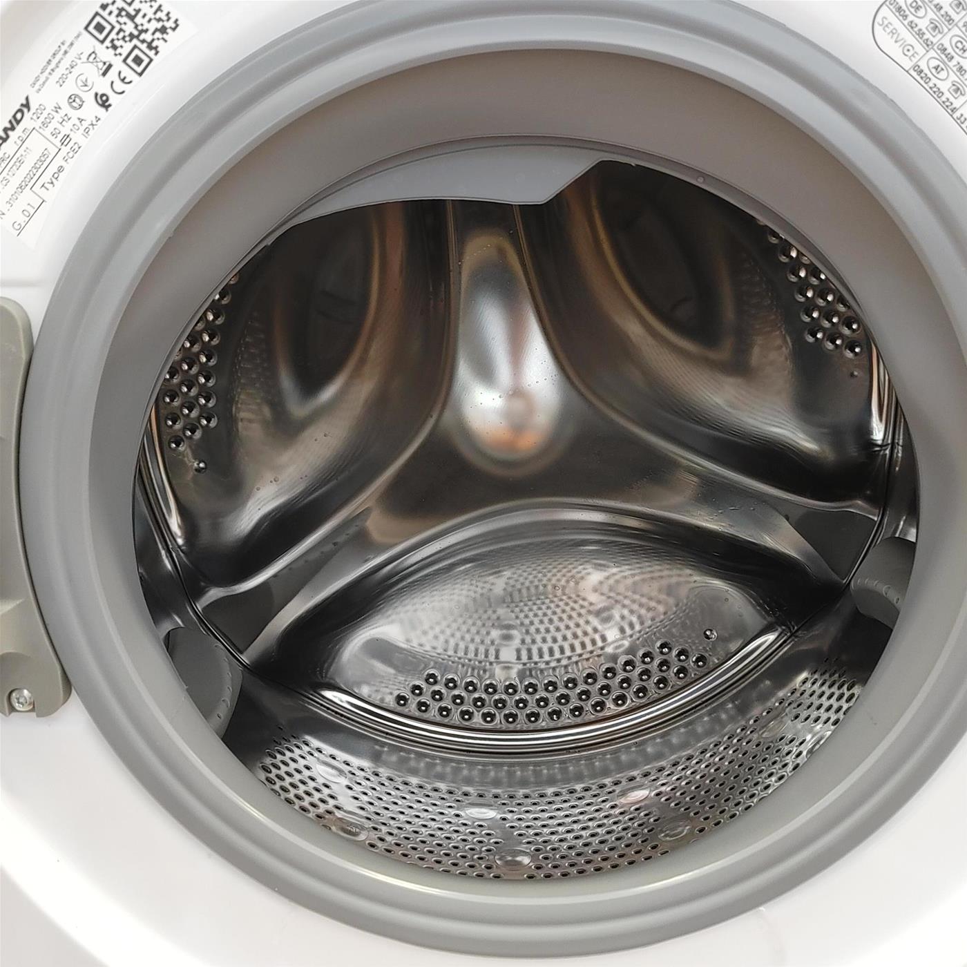 Candy Smart CS 1272D3/1-01 lavatrice Caricamento frontale 7 kg 1200 Giri/min Bianco