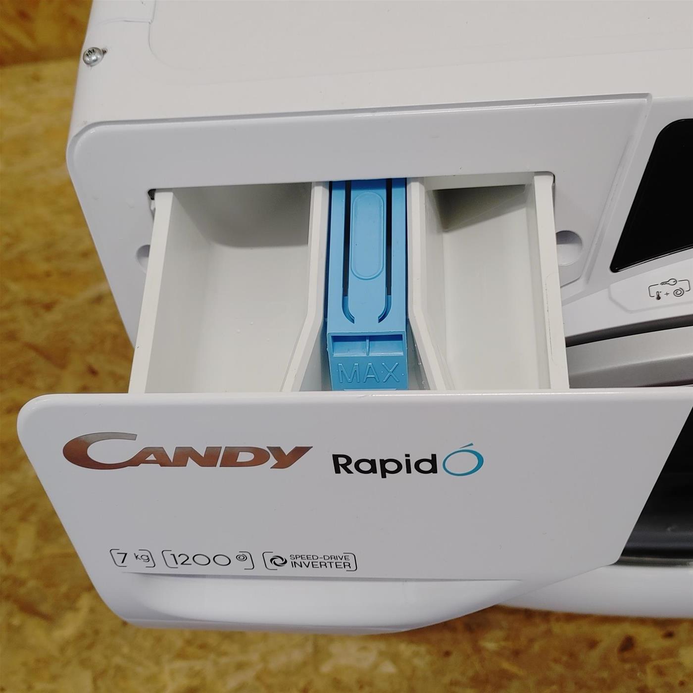 Candy RapidÓ lavatrice Caricamento frontale 7 kg 1200 Giri/min A Bianco