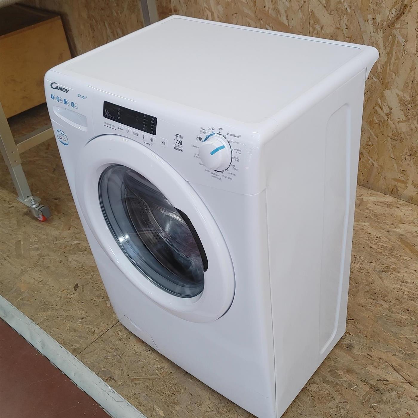 Candy Smart CS 1272D3/1-01 lavatrice Caricamento frontale 7 kg 1200 Giri/min Bianco