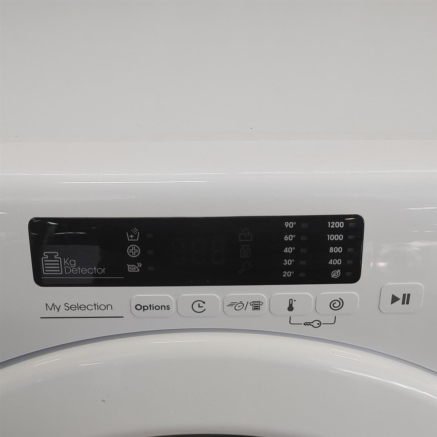 Candy Smart CS 1272D3/1-01 lavatrice Caricamento frontale 7 kg 1200 Giri/min Bianco
