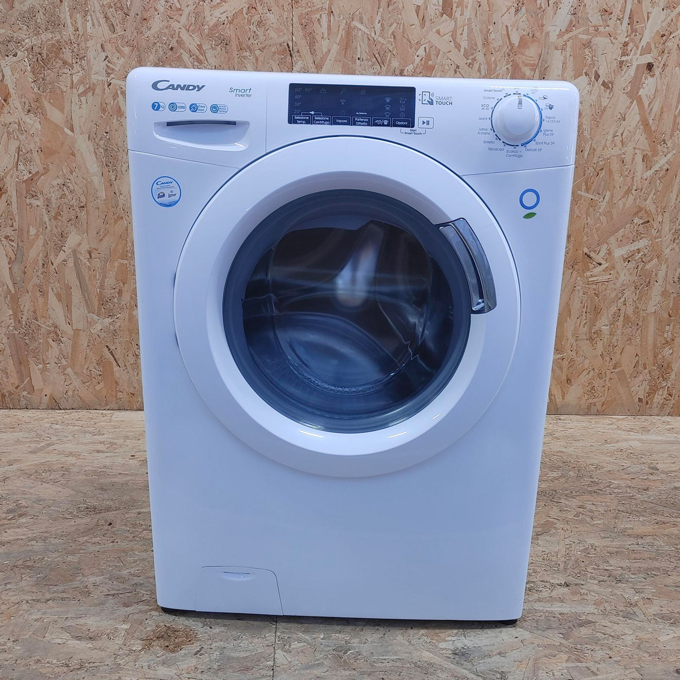 Candy CSS4127TWME/1-11 lavatrice Caricamento frontale 7 kg 1200 Giri/min A Bianco