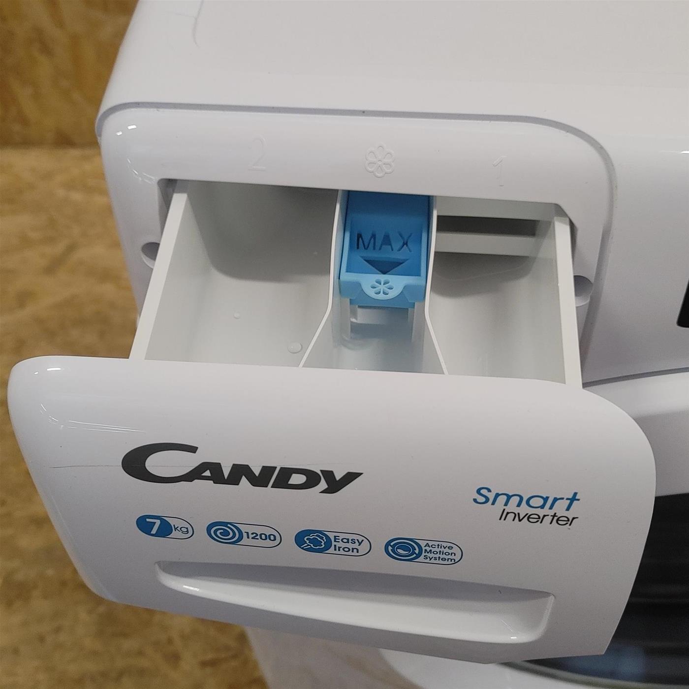 Candy CSS4127TWME/1-11 lavatrice Caricamento frontale 7 kg 1200 Giri/min A Bianco