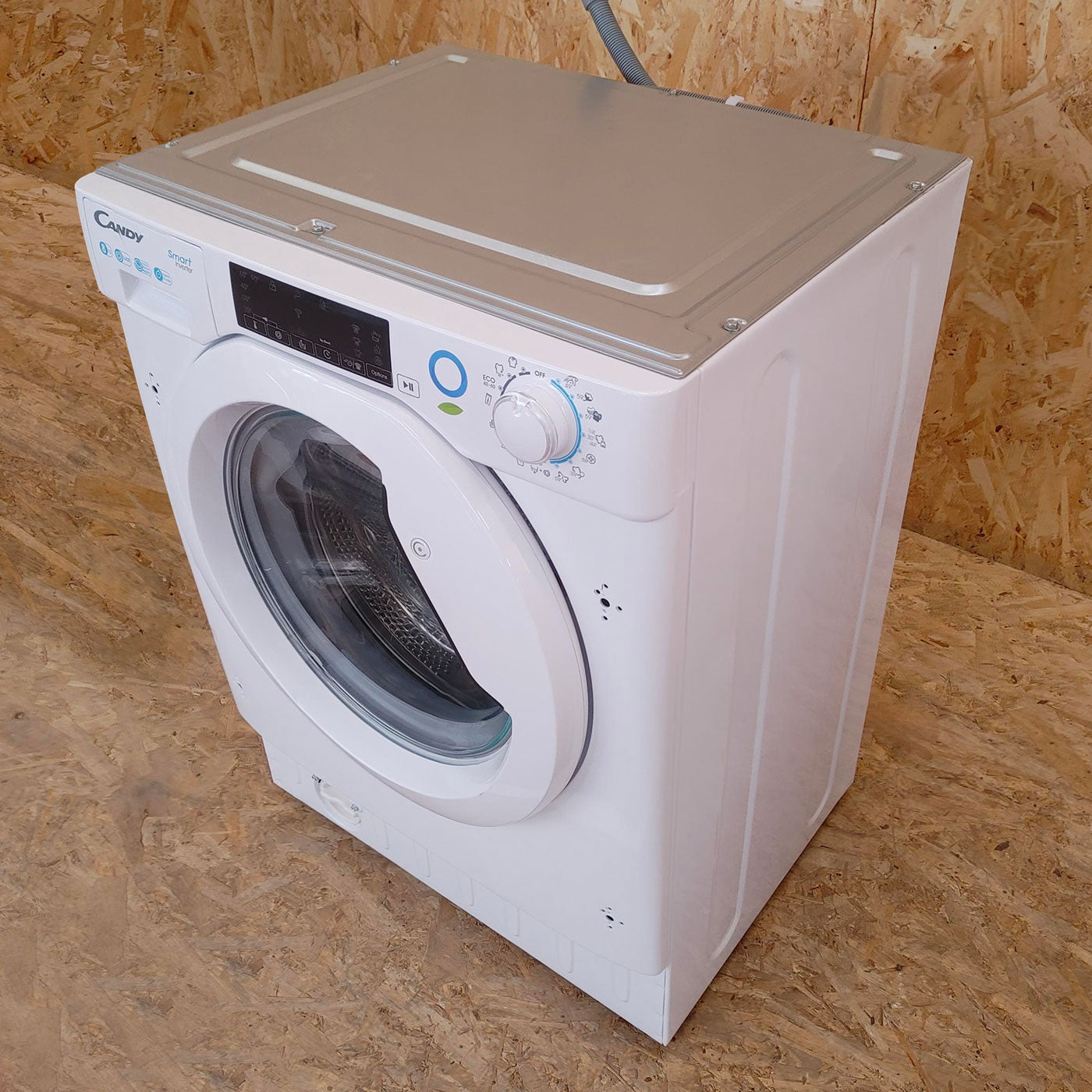Candy Smart Inverter CBW 48TWME/1-S lavatrice Caricamento frontale 8 kg 1400 Giri/min A Bianco
