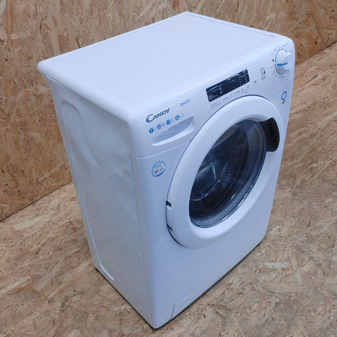 Candy Smart CS 1272D3/1-01 lavatrice Caricamento frontale 7 kg 1200 Giri/min Bianco