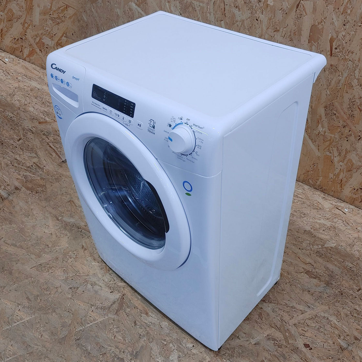 Candy Smart CS 1272D3/1-01 lavatrice Caricamento frontale 7 kg 1200 Giri/min Bianco