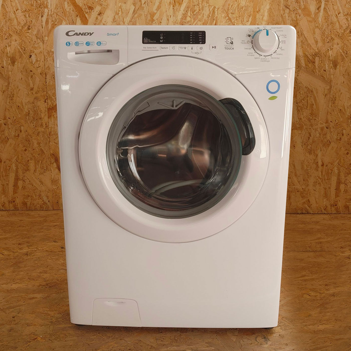 Lavatrice Candy Smart CSS341252DE/2-11 Caricamento frontale 5 kg 1200 Giri/min Bianco