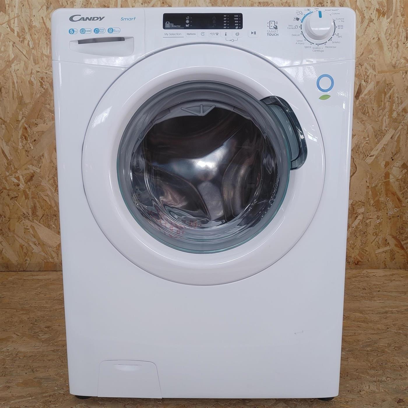 Lavatrice Candy Smart CSS341252DE/2-11 Caricamento frontale 5 kg 1200 Giri/min Bianco