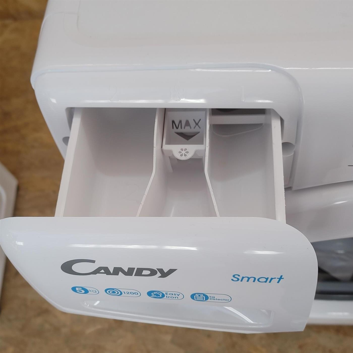 Lavatrice Candy Smart CSS341252DE/2-11 Caricamento frontale 5 kg 1200 Giri/min Bianco