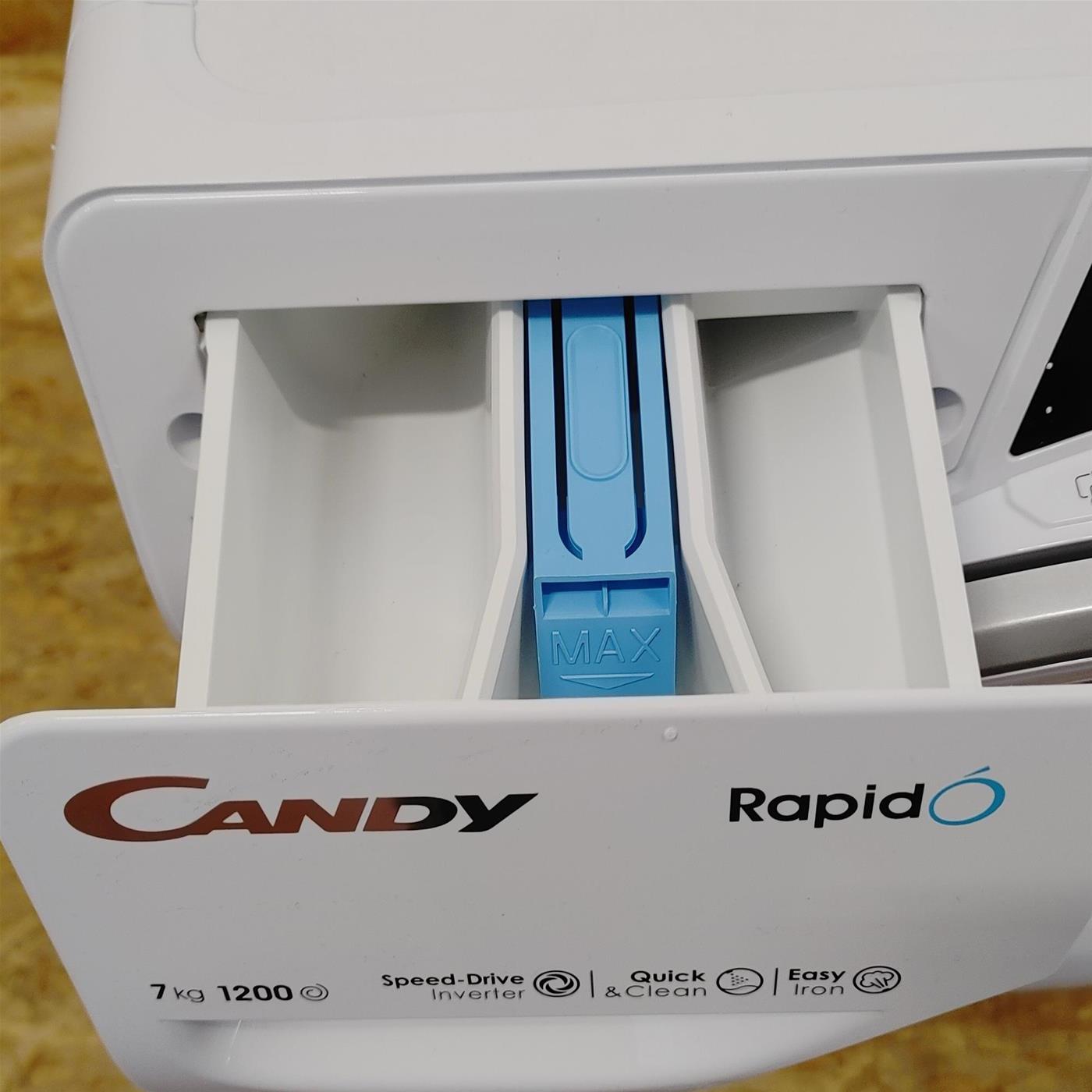 Candy RapidÓ RO41274DWMST/1-S washing machine Front-load 7 kg 1200 RPM A White