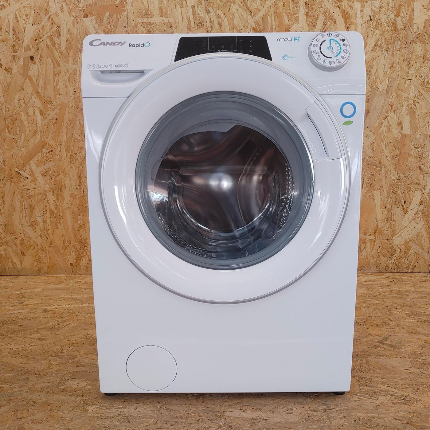Candy RapidÓ RO41274DWMSE/1-S lavatrice Caricamento frontale 7 kg 1200 Giri/min A Bianco