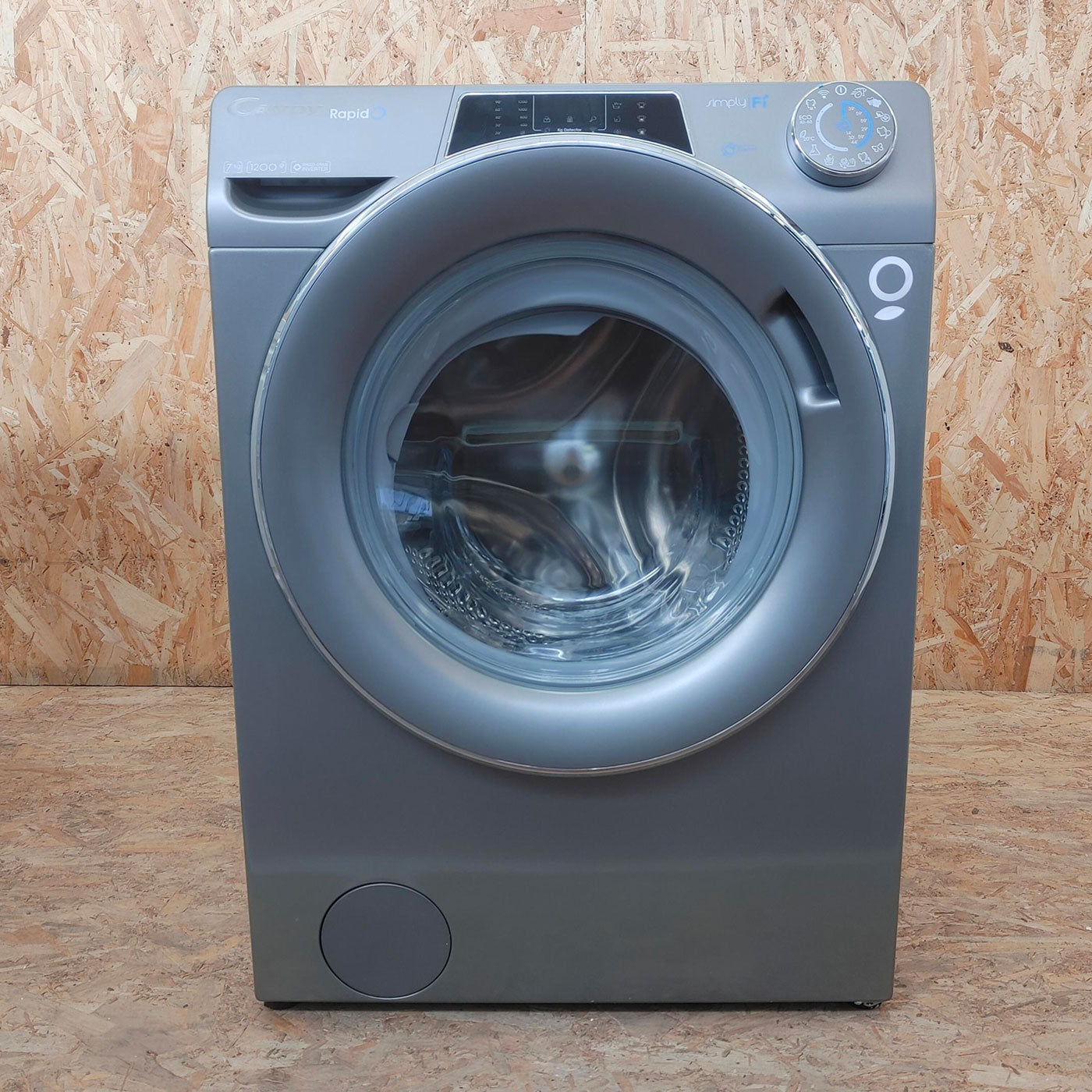 Lavatrice Candy RapidÓ RO41276DWMCRE-S Caricamento frontale 7 kg 1200 Giri/min Antracite