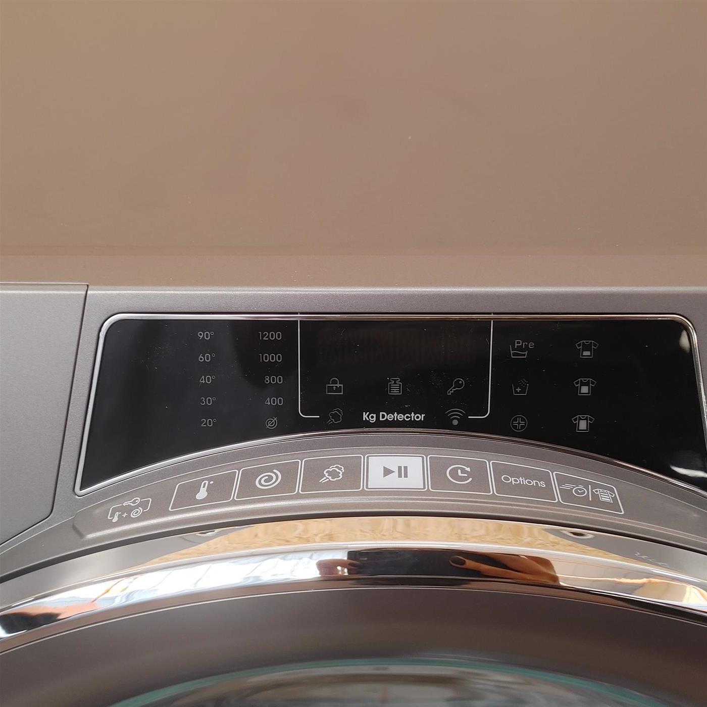 Lavatrice Candy RapidÓ RO41276DWMCRE-S Caricamento frontale 7 kg 1200 Giri/min Antracite