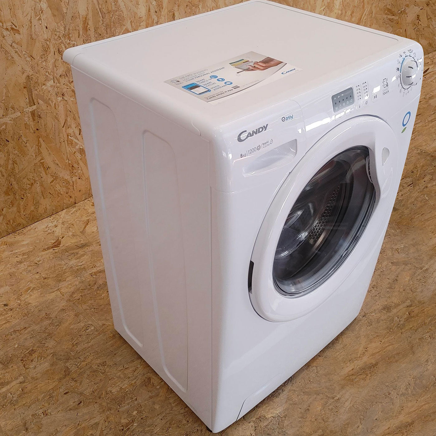 Candy EY1281DE/1-SWM Lavatrice 8 Kg, 1200 giri