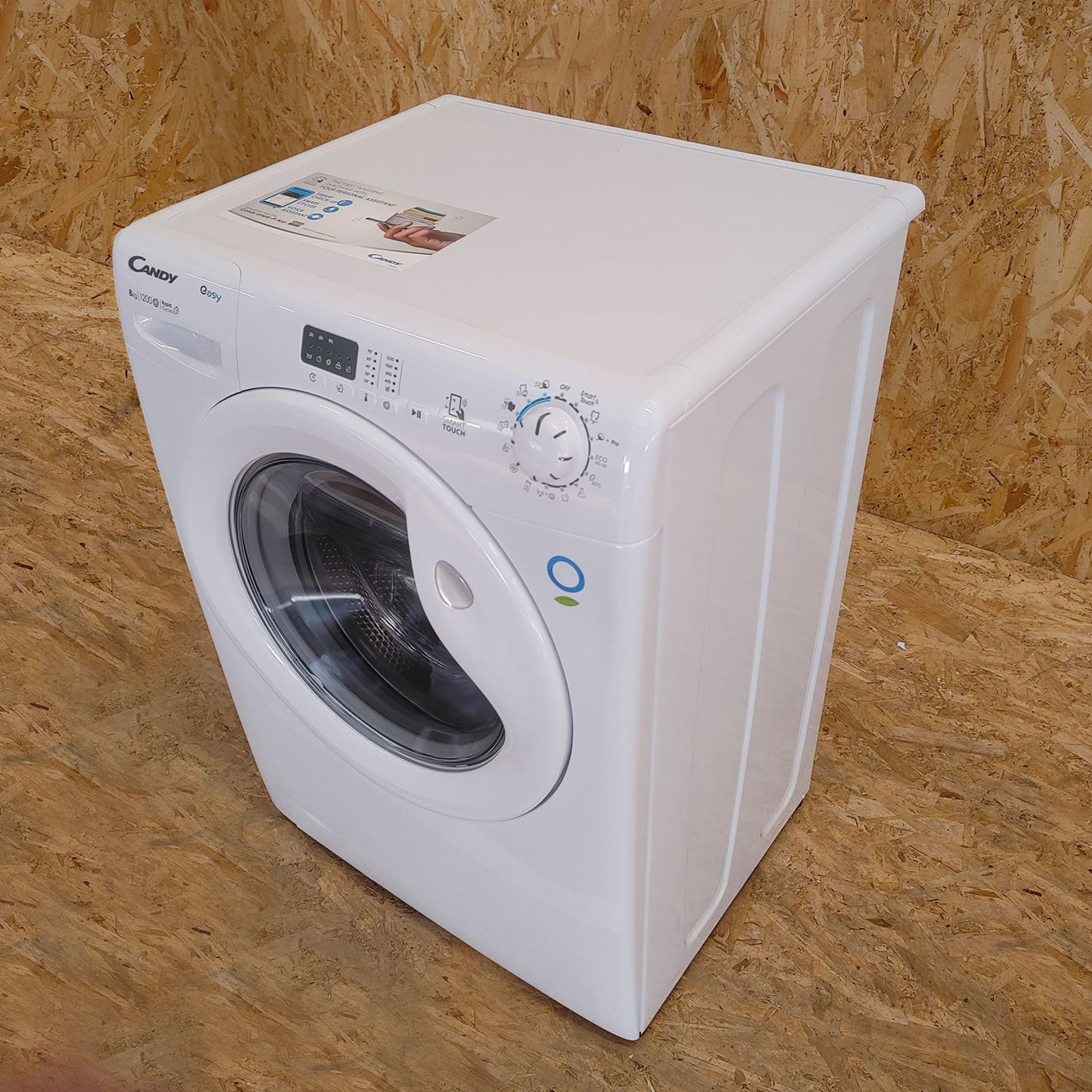 Candy EY1281DE/1-SWM Lavatrice 8 Kg, 1200 giri