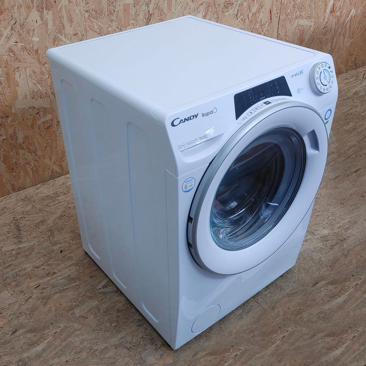 Lavatrice Candy RapidÓ RO14126DWMSE-S Carica frontale 12 kg 1400 Giri/min Bianco