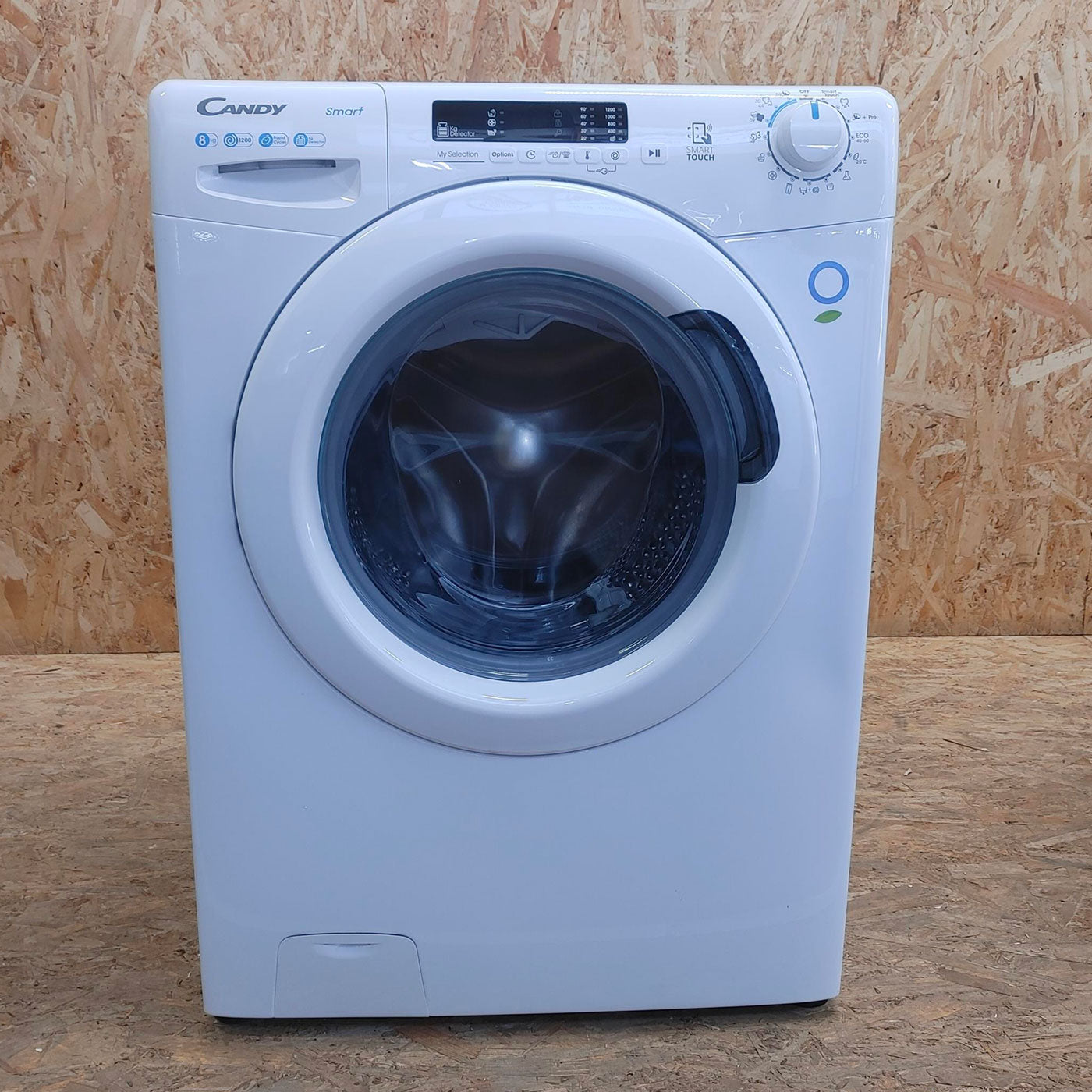 Lavatrice Candy Smart CS44 1282DE/2-S Carica frontale 8 kg 1200 Giri/min Bianco