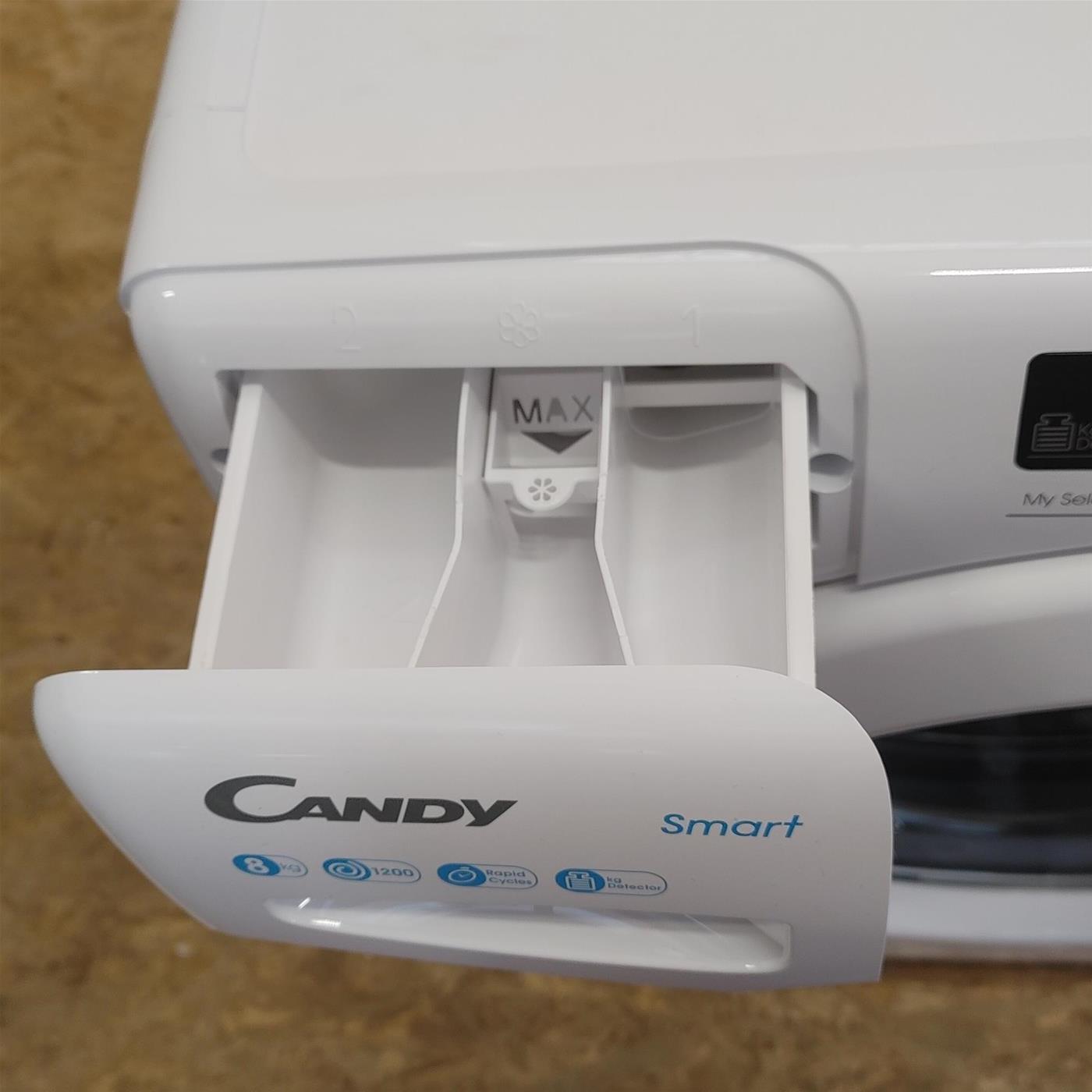 Lavatrice Candy Smart CS44 1282DE/2-S Carica frontale 8 kg 1200 Giri/min Bianco