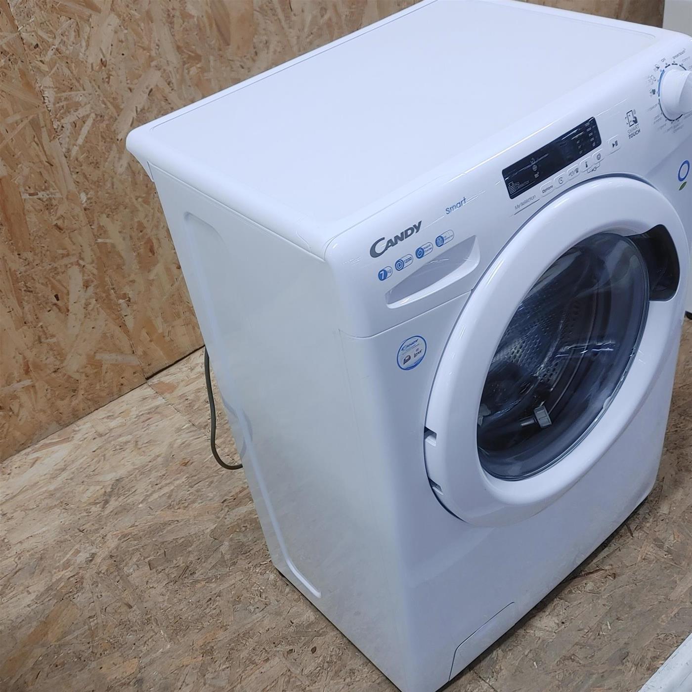 Lavatrice Candy Smart CS 1272D3/1-01 Caricamento frontale 7 kg 1200 Giri/min Bianco