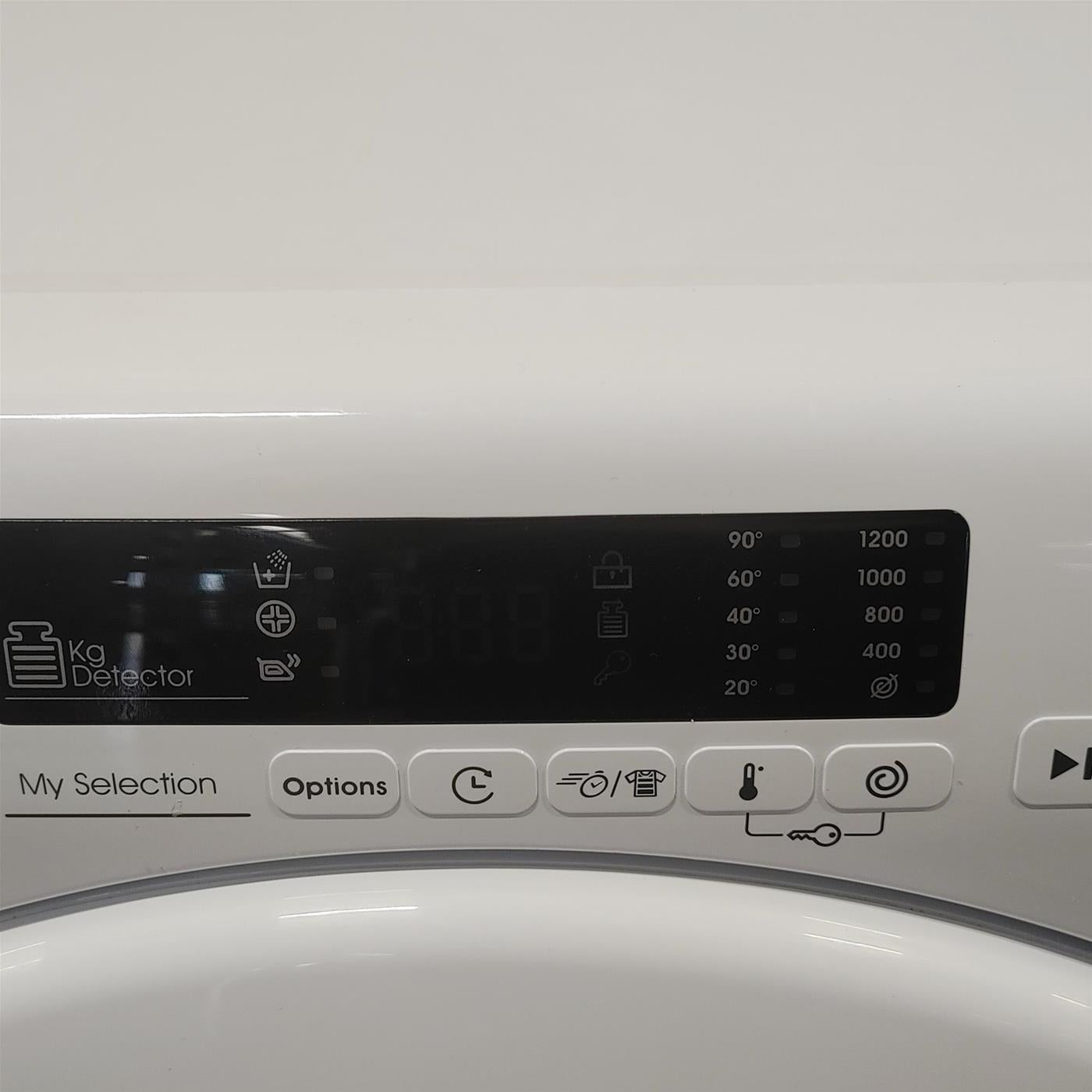 Lavatrice Candy Smart CS 1272D3/1-01 Caricamento frontale 7 kg 1200 Giri/min Bianco