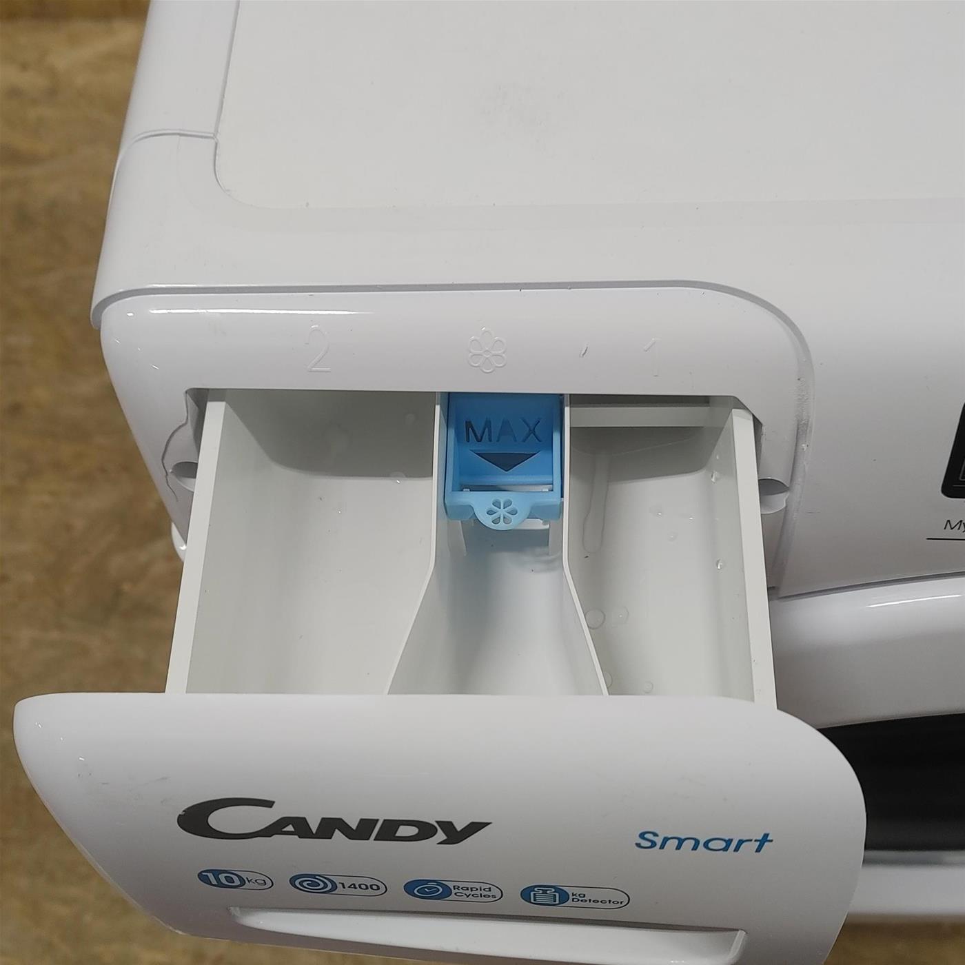 Candy Smart CS 14102DE/1-S Lavatrice 10 kg, Carica Frontale, 1400 Giri