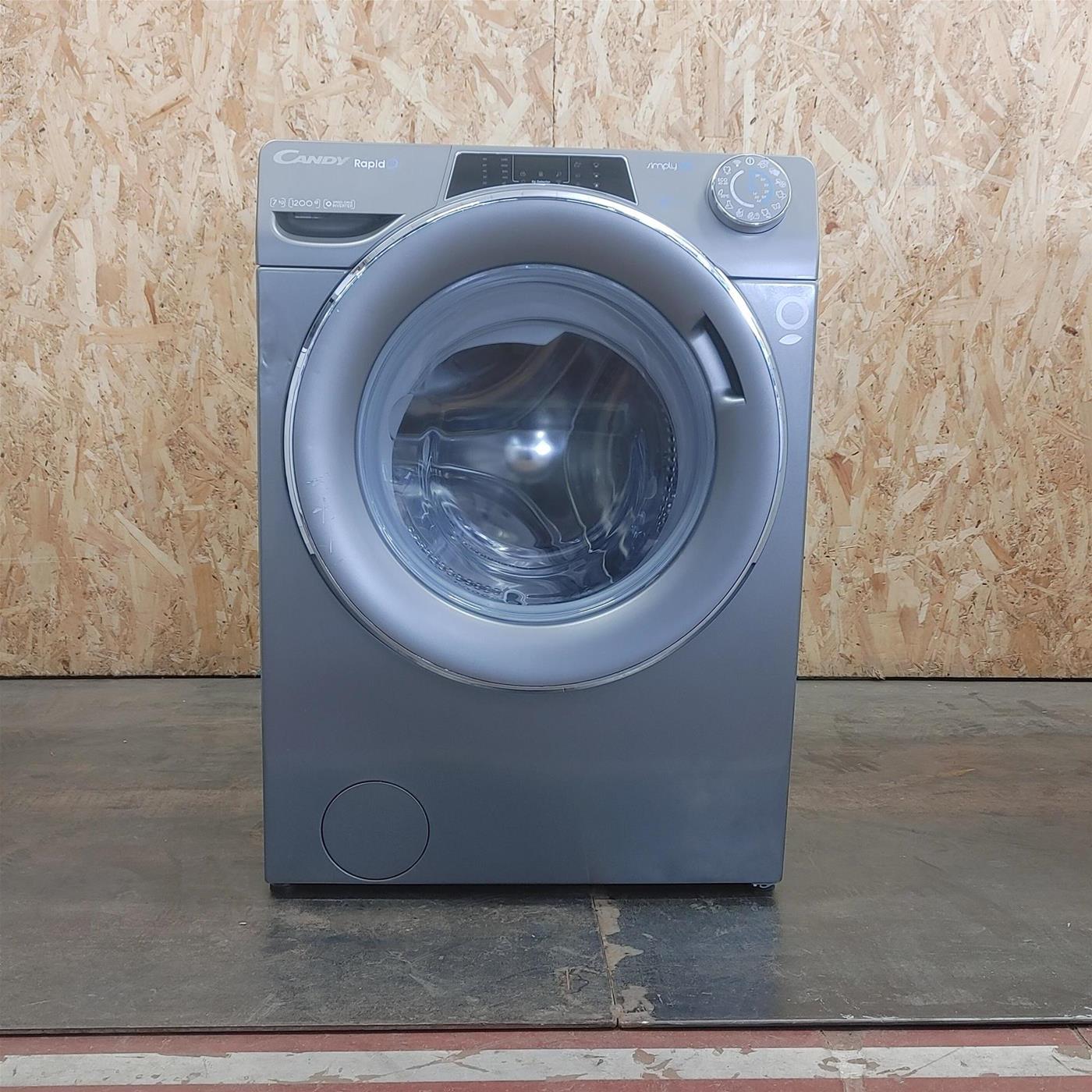 Candy RapidÓ RO41276DWMCRE-S lavatrice Caricamento frontale 7 kg 1200 Giri/min Antracite
