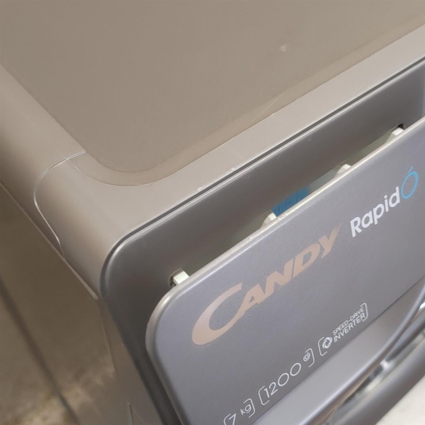 Candy RapidÓ RO41276DWMCRE-S lavatrice Caricamento frontale 7 kg 1200 Giri/min Antracite