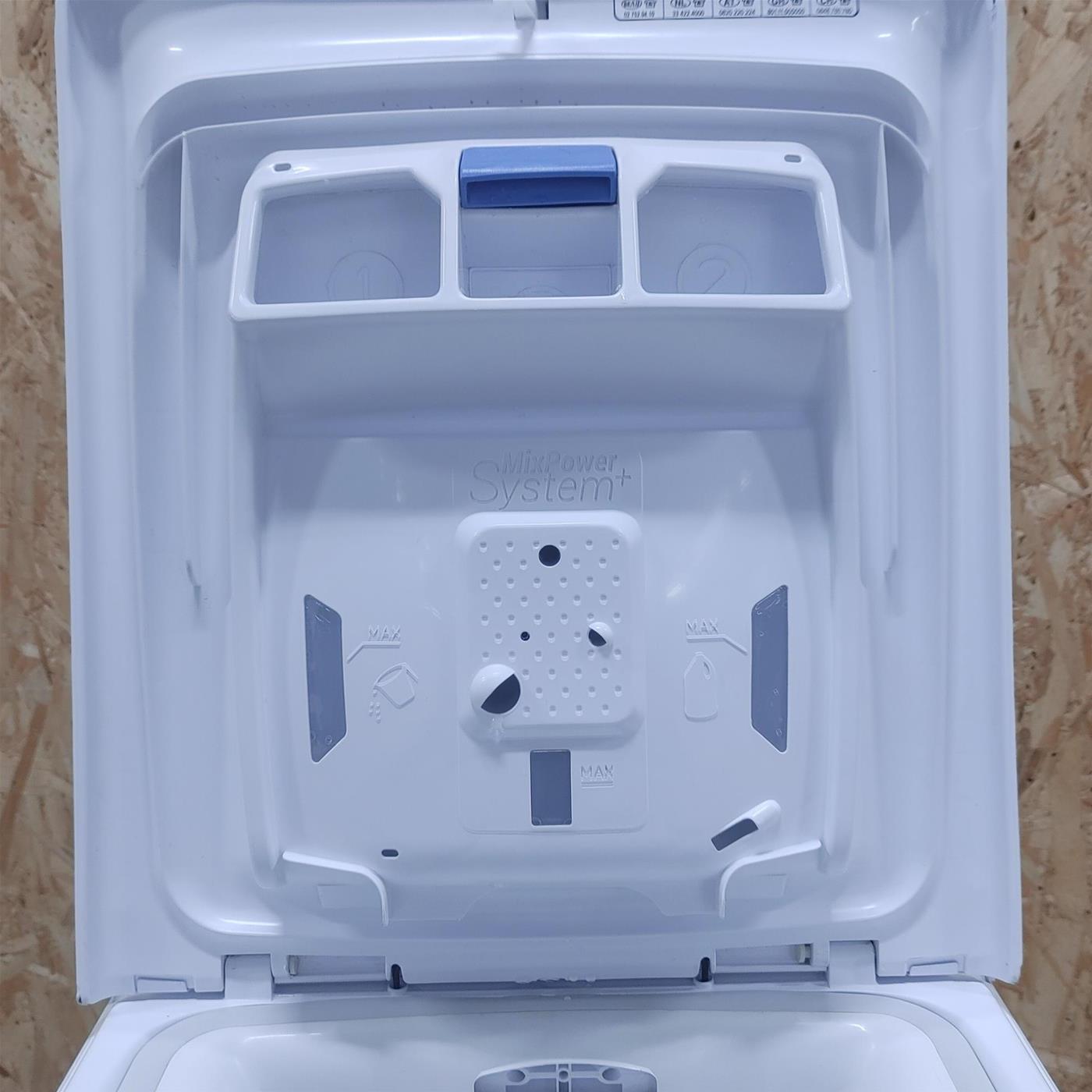 Lavatrice Candy CSTG382DE Caricamento dall'alto 8 kg 1200 Giri/min Bianco