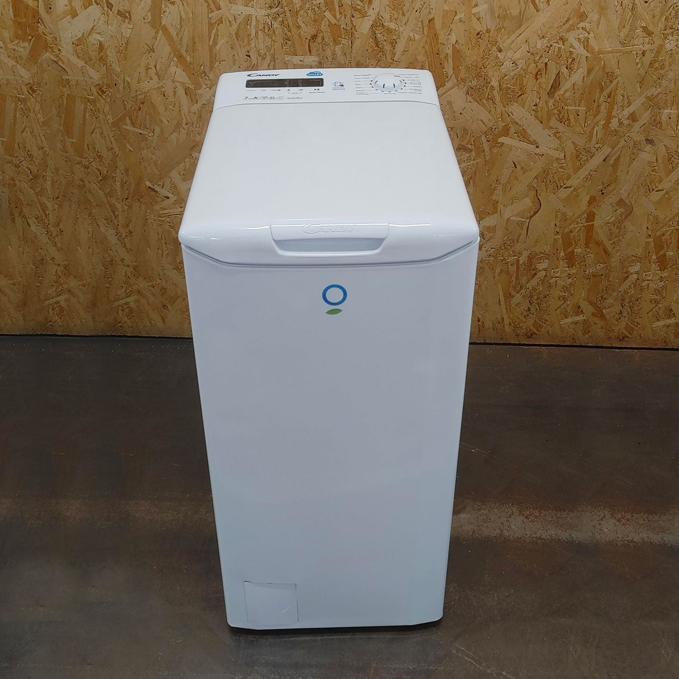 Lavatrice Candy Smart CST G372D-01 Carica dall'alto 7 kg 1200 giri Bianco