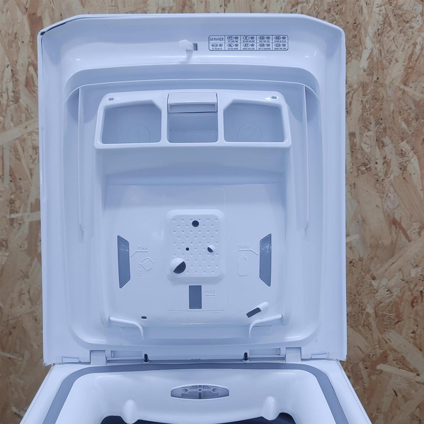 Lavatrice Candy Smart CST G372D-01 Carica dall'alto 7 kg 1200 giri Bianco