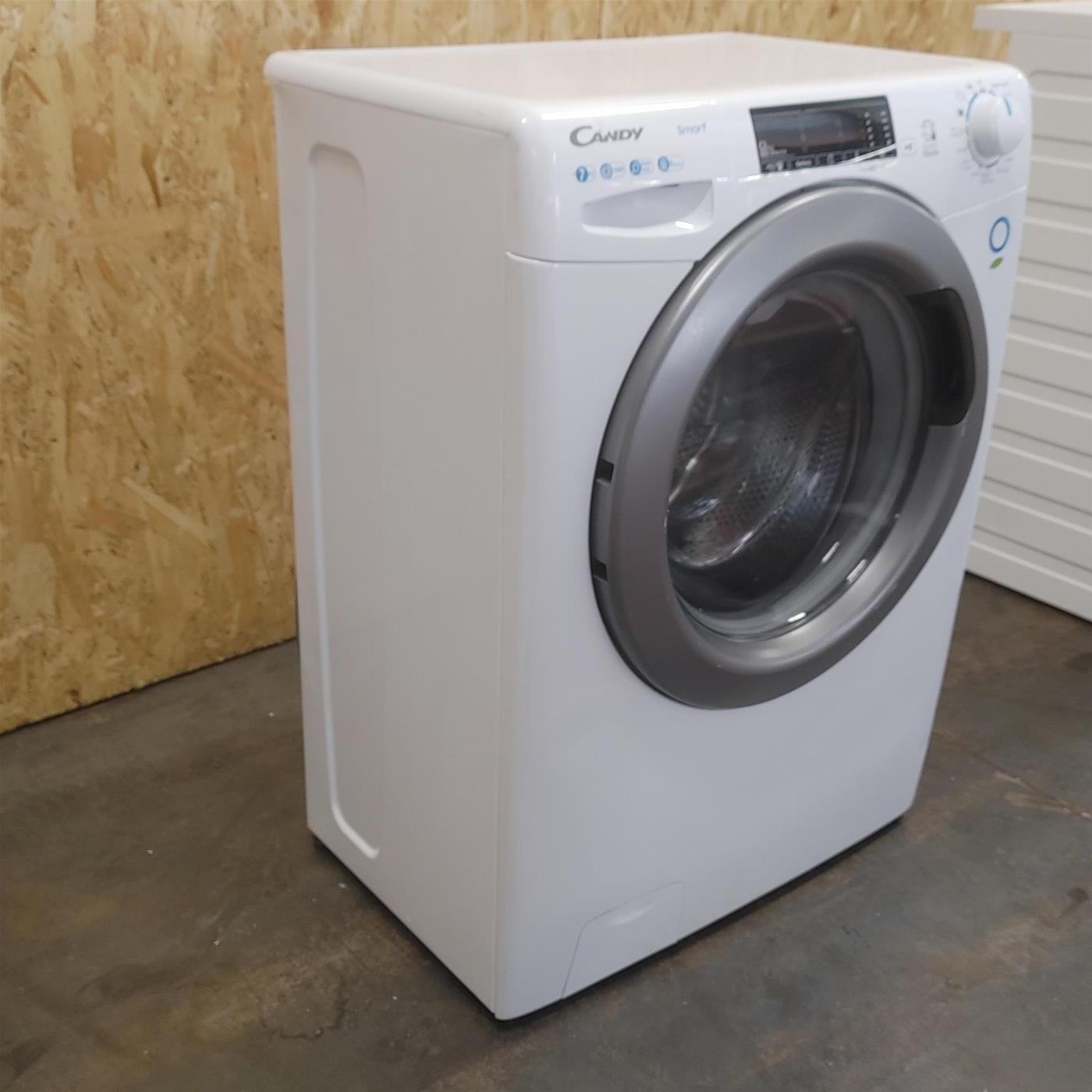 Candy Smart CSS4127TRE/1-11 lavatrice Caricamento frontale 7 kg 1200 Giri/min D Bianco